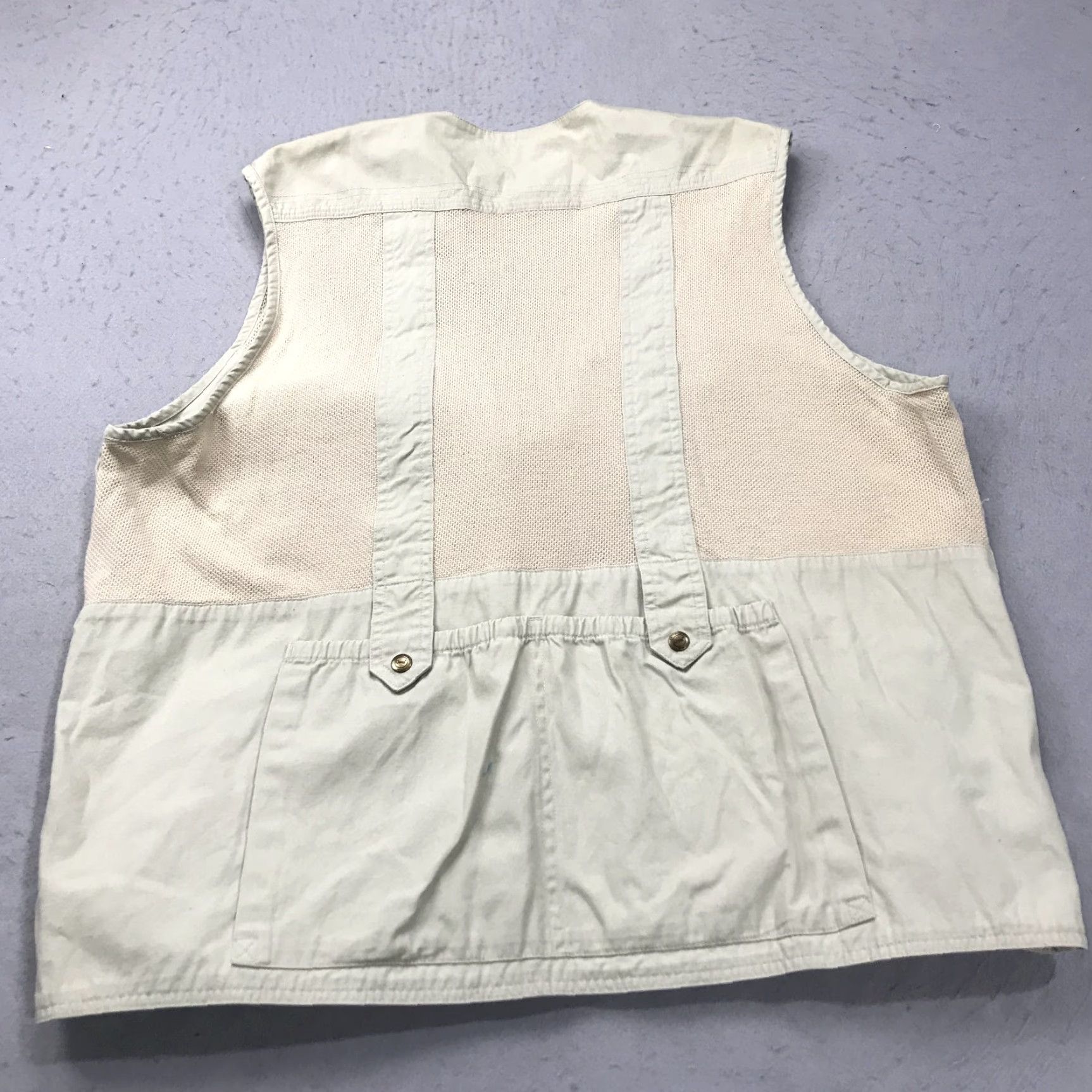Orvis VINTAGE Orvis Vest Mens Large Safari Photographer Cargo Fisherman Utility Zip Vest Size US L / EU 52-54 / 3 - 6 Thumbnail