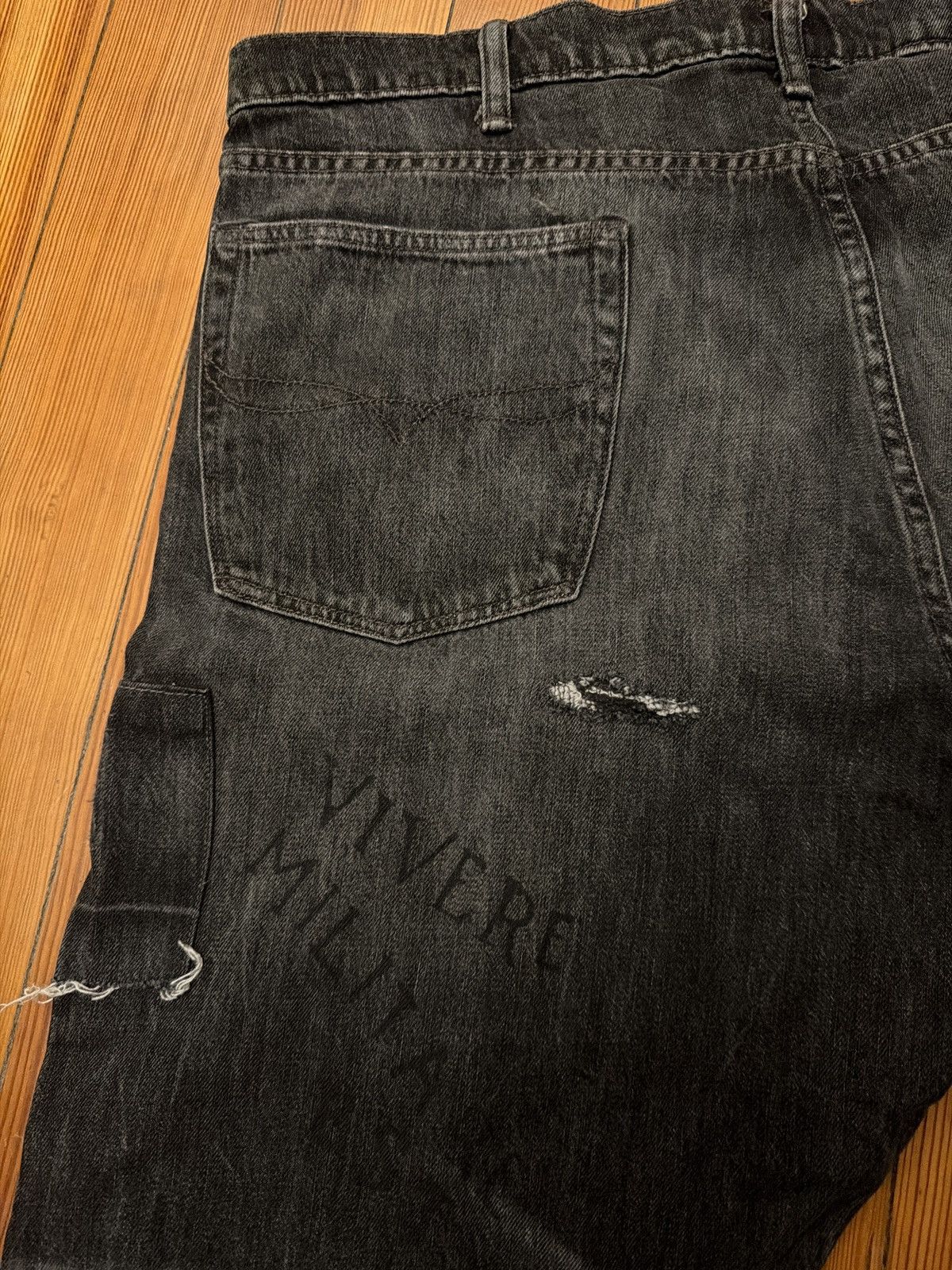 Polo Ralph Lauren *rare* Polo Ralph Lauren patchwork varick denim jeans Size US 40 / EU 56 - 7 Thumbnail