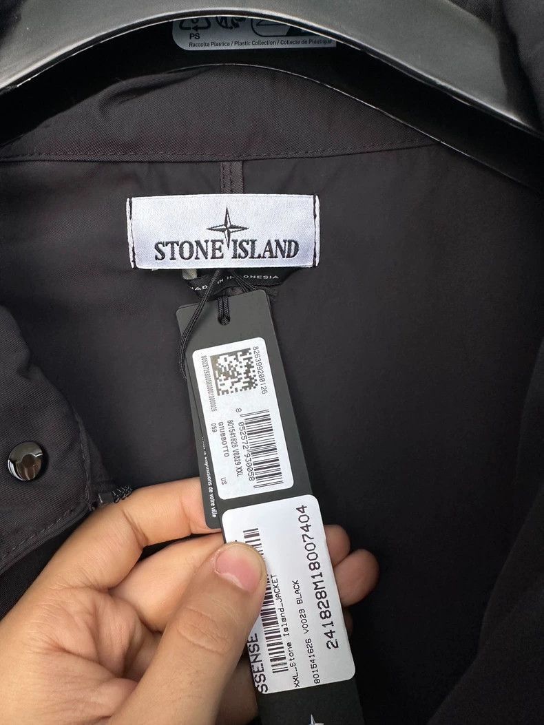 Stone Island Black Stone Island Zip Jacket -2506 Size US XXL / EU 58 / 5 - 3 Thumbnail