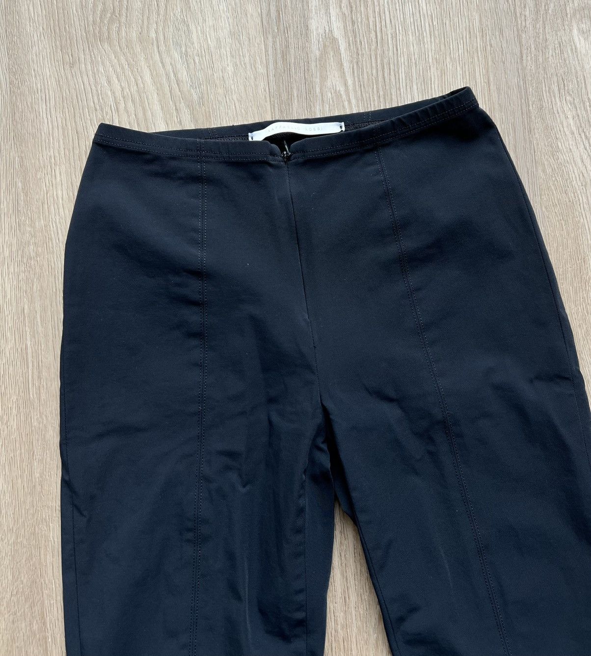 Other Raffaello Rossi Giga Slim Ankle Pull-On Navy Blue Pants Size 32" / US 10 / IT 46 - 4 Thumbnail