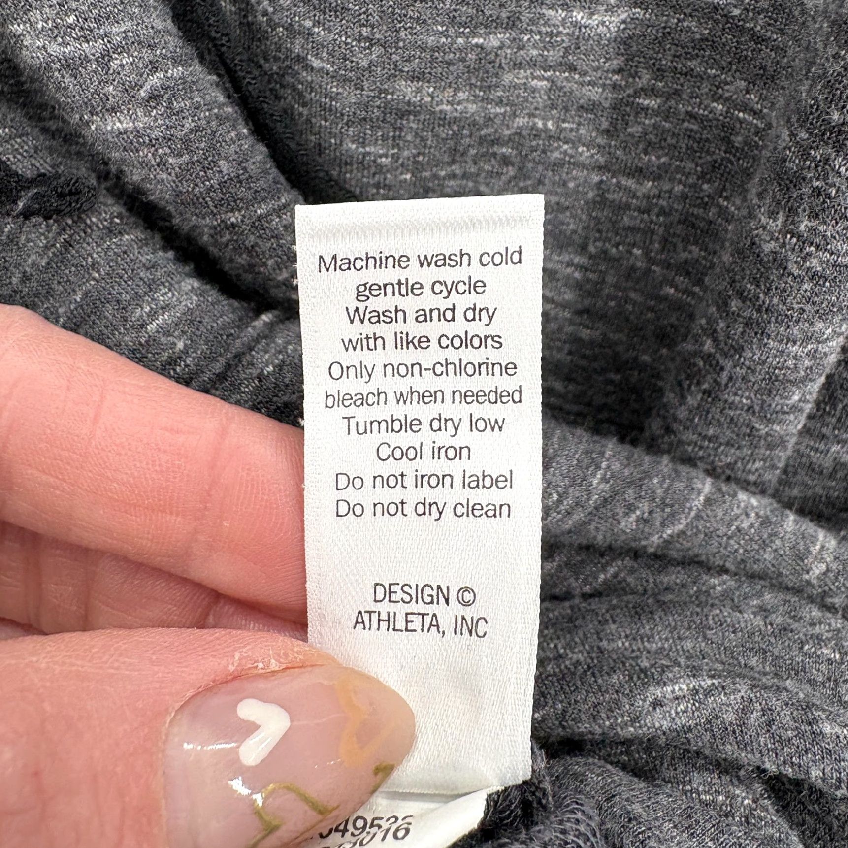 Athleta Athleta Sweatshirt Womens Small Gray Studio Cowl Neck Kangaroo Pocket Modal Size S / US 4 / IT 40 - 6 Thumbnail