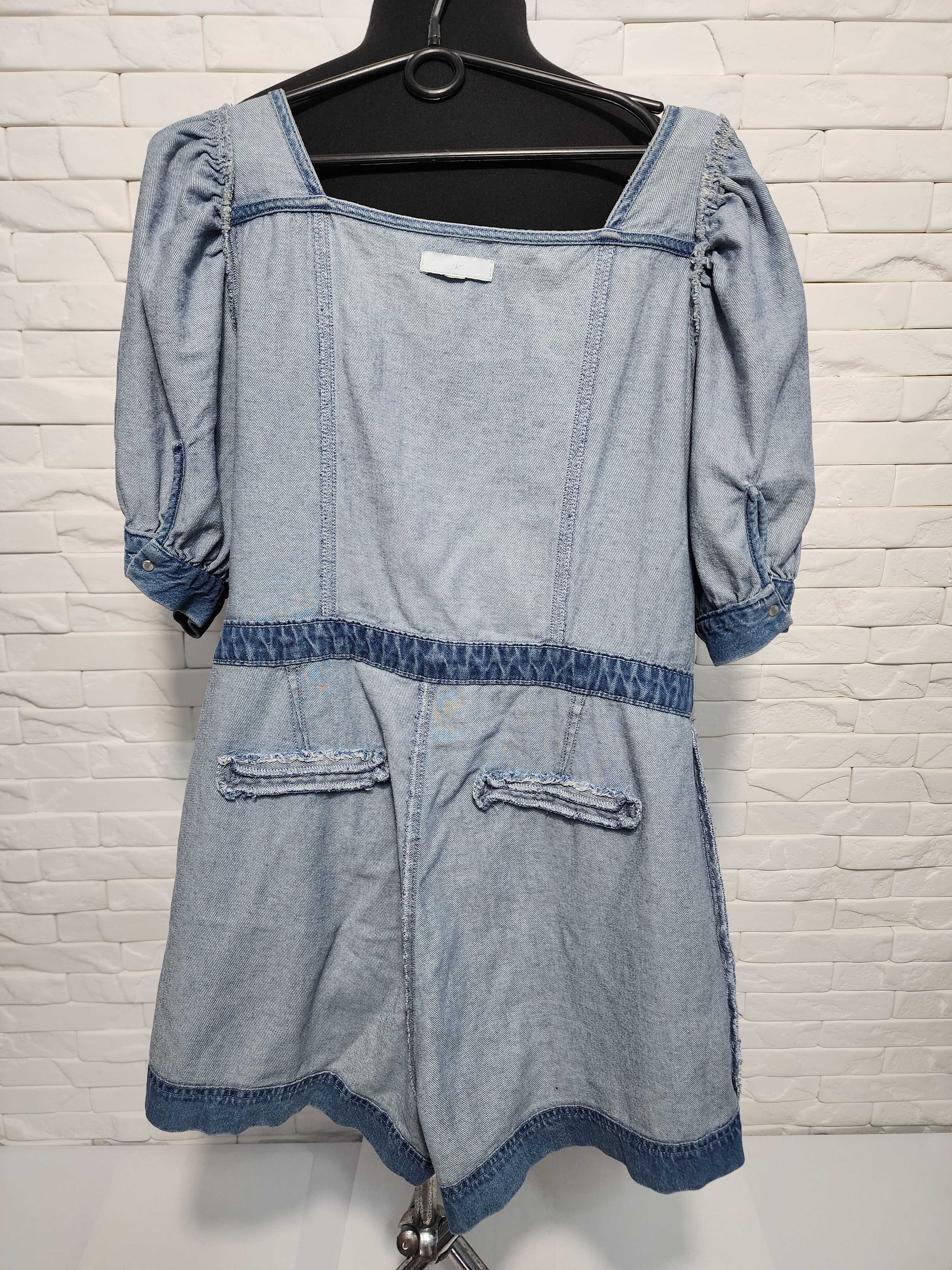 Vintage Women's cotton jumpsuit. Size 38" / US 16 / IT 52 - 8 Thumbnail