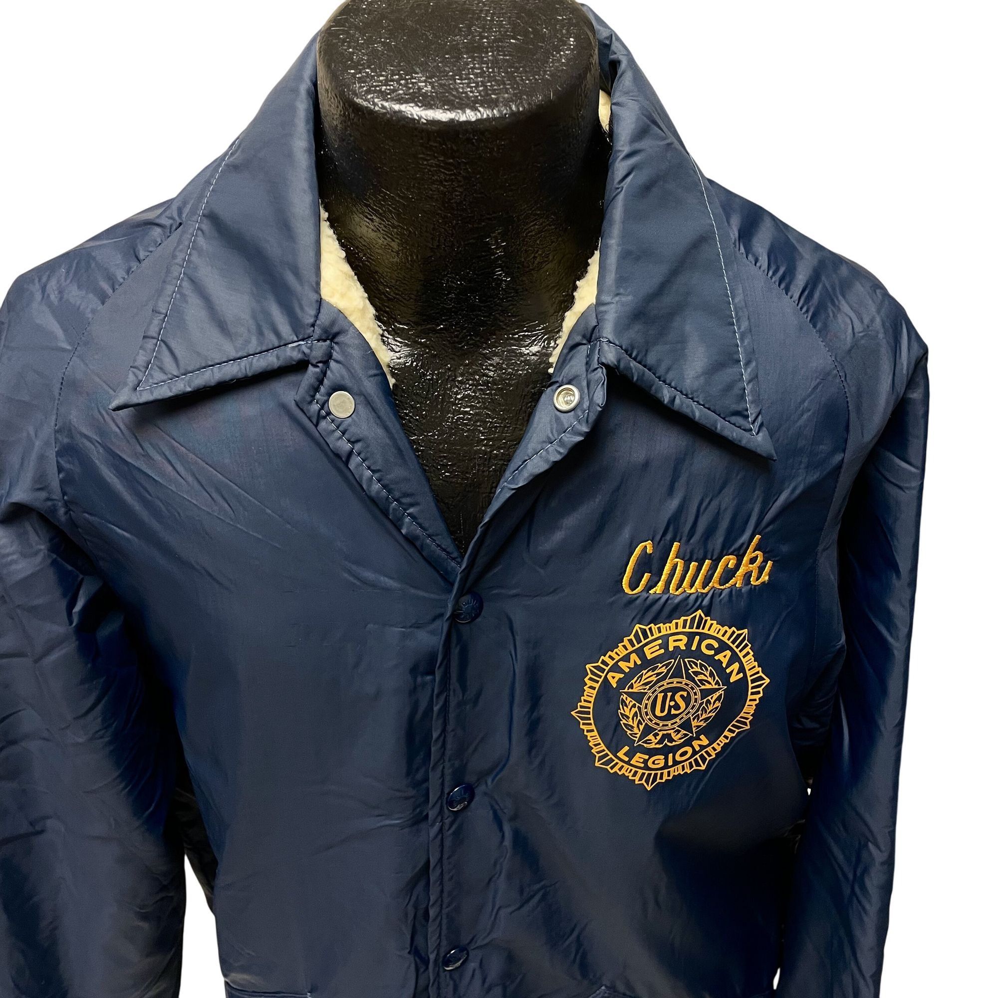 Other Vtg King Louie POST 561 Lewisville MN AMERICAN Legion Jacket Size US M / EU 48-50 / 2 - 3 Thumbnail