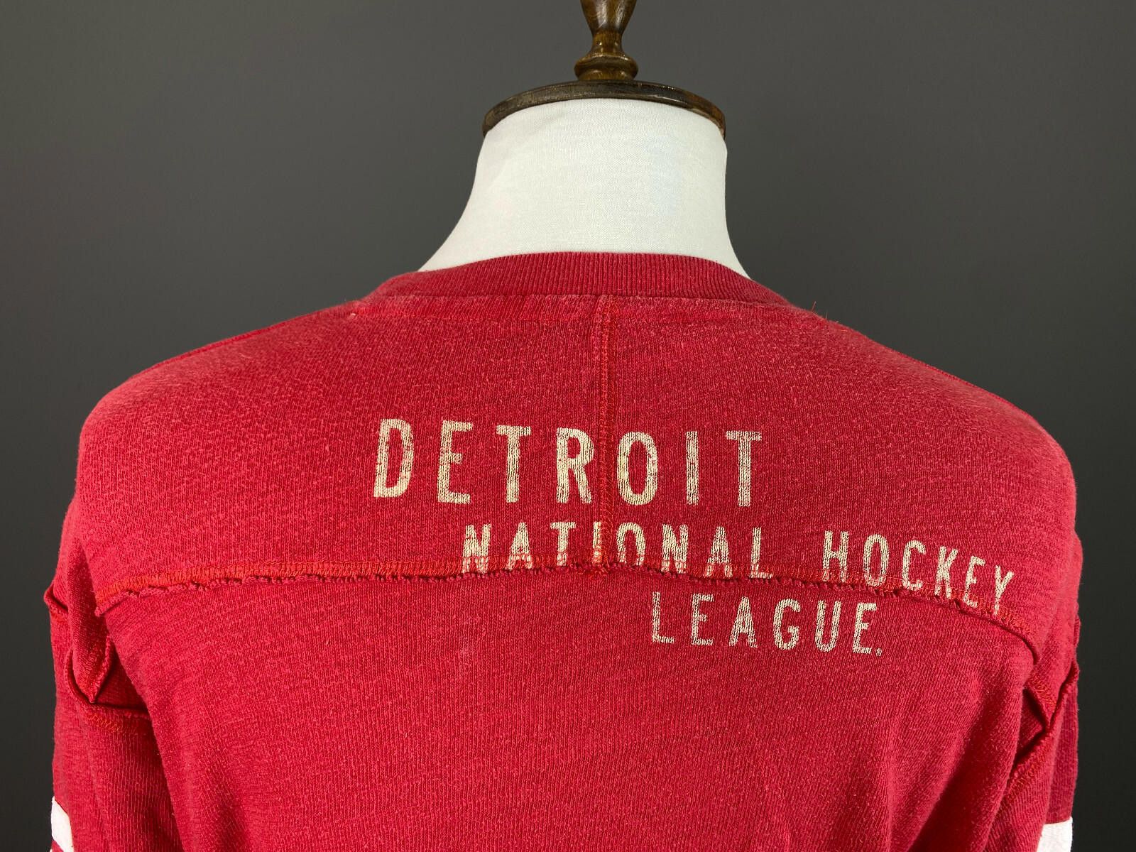 Red Wing 3 Four Red Wings Detroit National Hoceky Sweater Size XL Size US XL / EU 56 / 4 - 5 Thumbnail