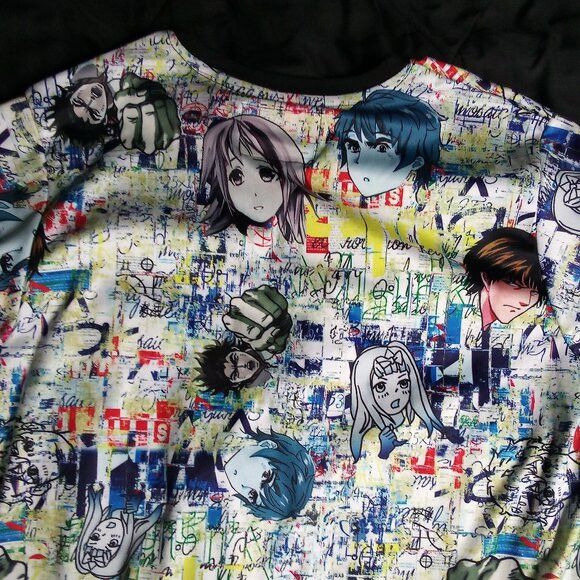 Other Drill Clothing Fresh Prints Of Tokyo Anime Manga AOP T-Shirt Size US L / EU 52-54 / 3 - 1 Thumbnail