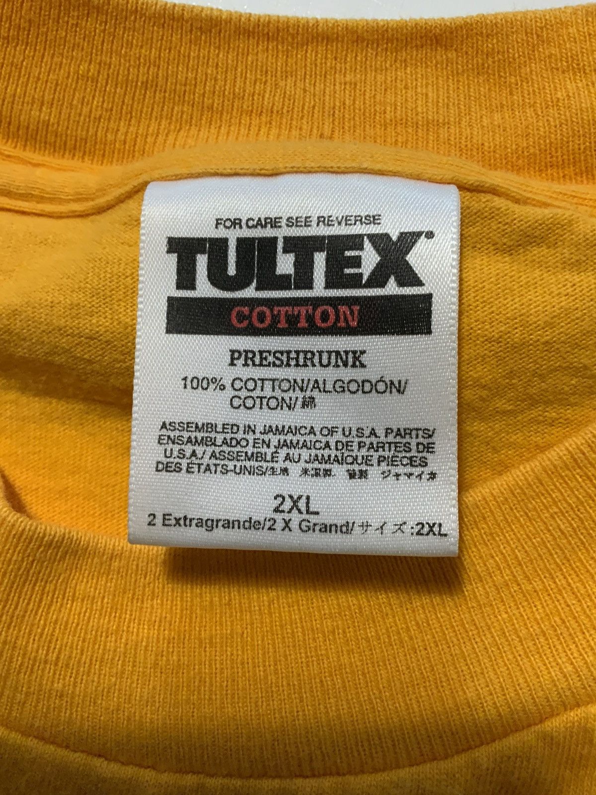 NCAA × Tultex × Vintage Vintage 90s Tultex LSU Tigers Louisiana State Rock T-Shirt Size US XXL / EU 58 / 5 - 6 Thumbnail