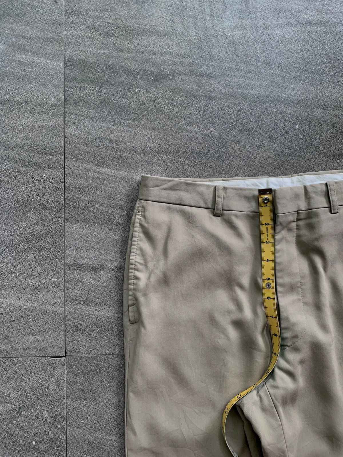 Yohji Yamamoto FREE TAX! AAR Wool Straight Trousers Size US 30 / EU 46 - 12 Thumbnail