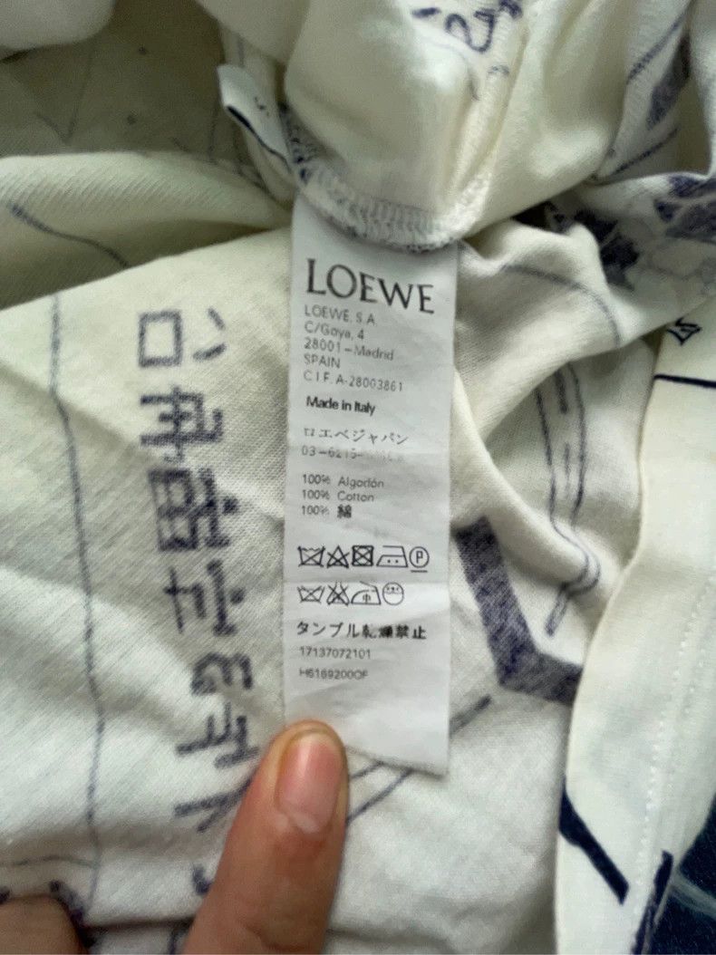 Loewe LOEWE White high cut short sleeves Size S / US 4 / IT 40 - 5 Thumbnail