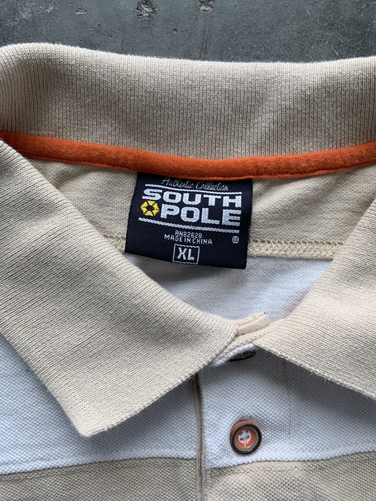 Southpole × Vintage Vintage Y2K Southpole Polo Striped Size US XL / EU 56 / 4 - 3 Thumbnail