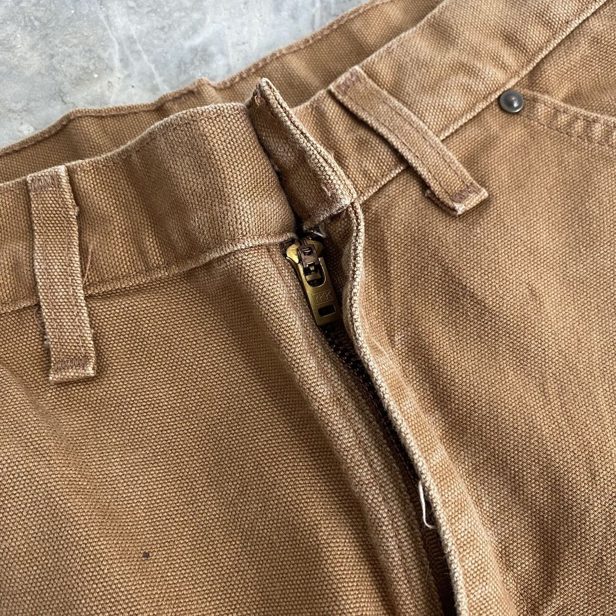 Carhartt Vintage Carhartt Double Knee Tan Dirty Carpenter Pants Size US 29 - 7 Thumbnail