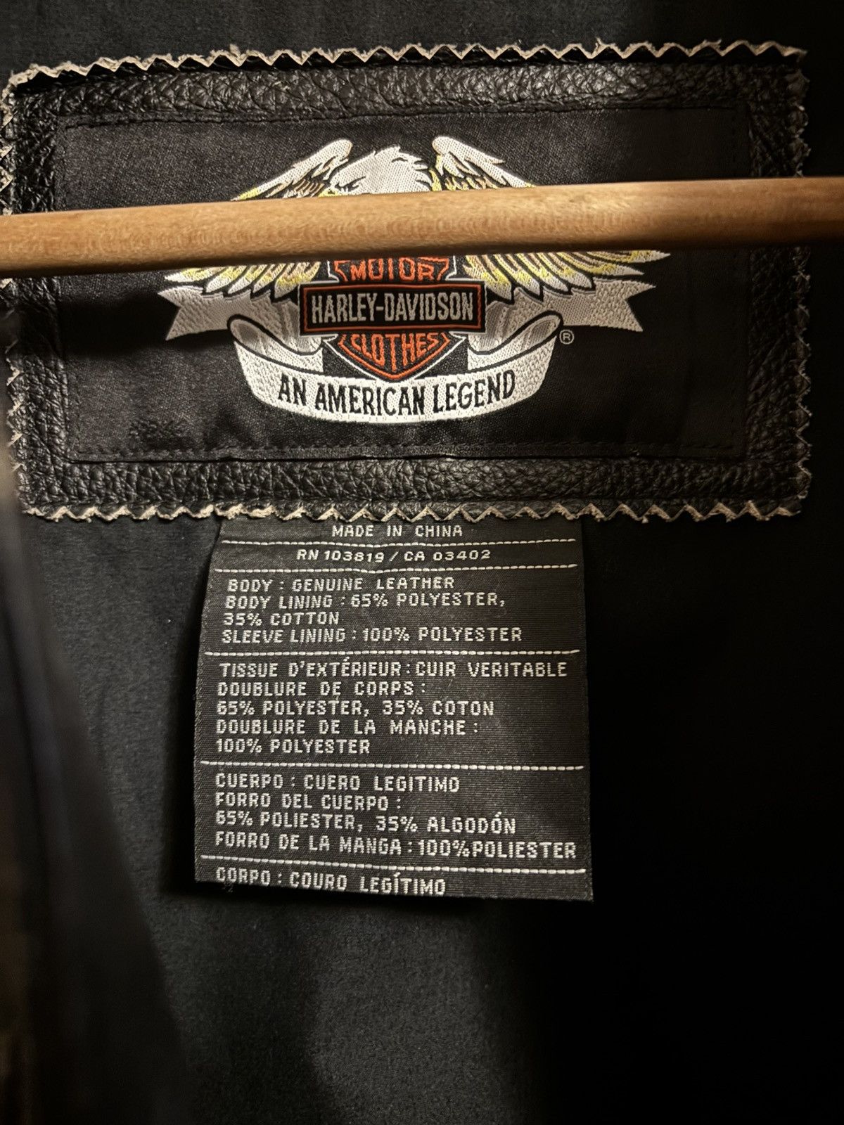 Harley Davidson Harley Davidson Leather Motorcycle Jacket Size US L / EU 52-54 / 3 - 7 Thumbnail