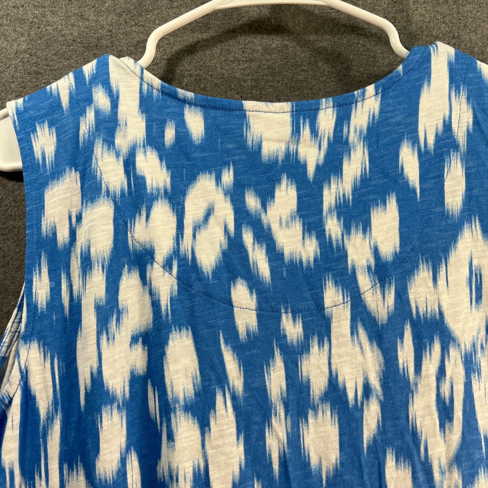 Denim & Co. Denim & Co. Beach Tall Printed Knit Linen Blend Midi Size XL / US 12-14 / IT 48-50 - 16 Thumbnail