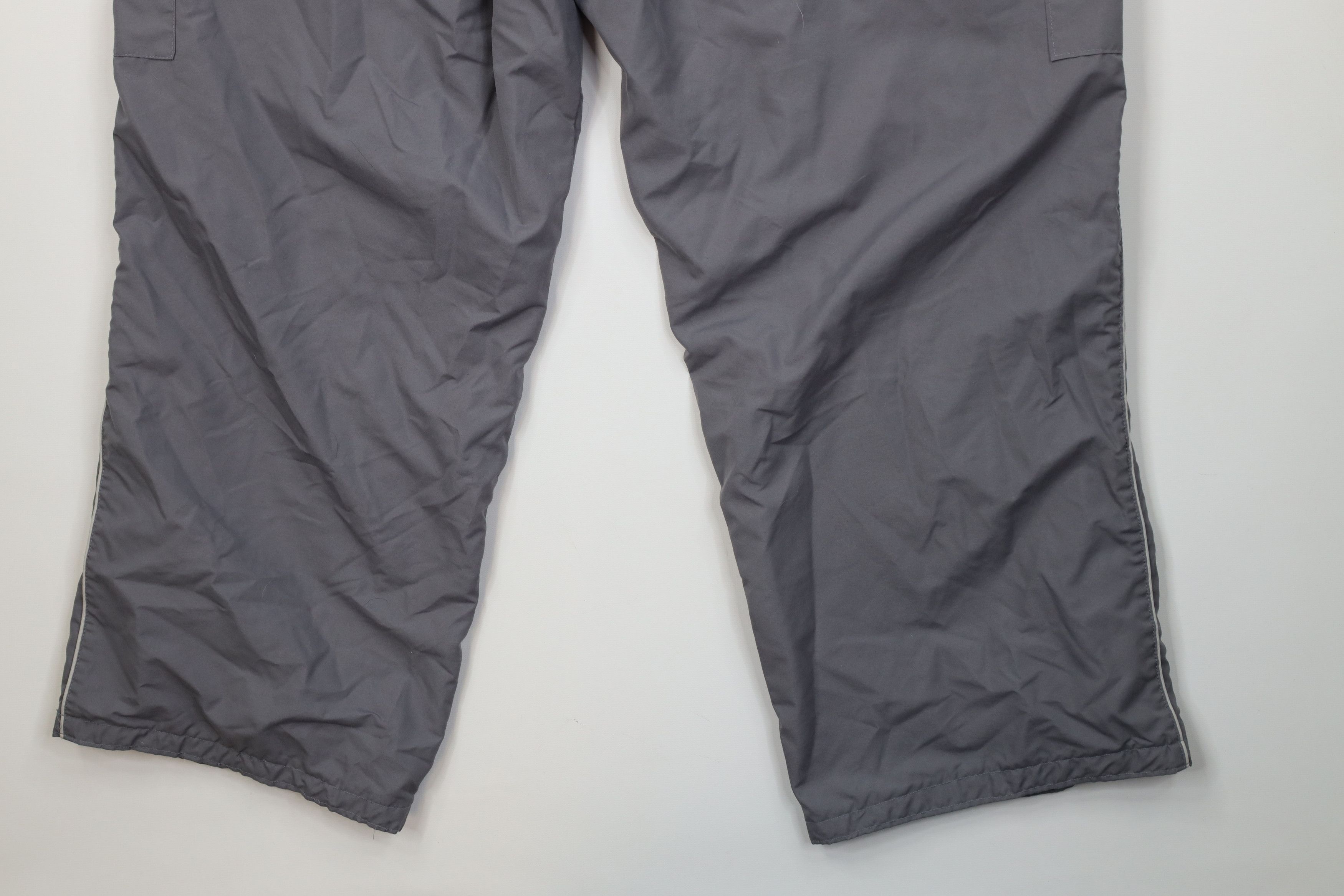 Reebok Vintage 90s Reebok Lined Wide Leg Cargo Windbreaker Pants Size US 38 / EU 54 - 14 Thumbnail