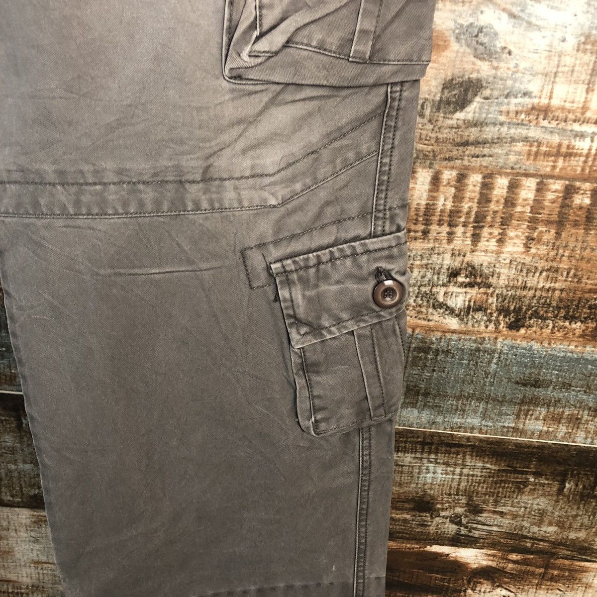 Japanese Brand DL Japanese Brand Brown Cargo Multipocket Pants #C657 Size US 36 / EU 52 - 13 Thumbnail