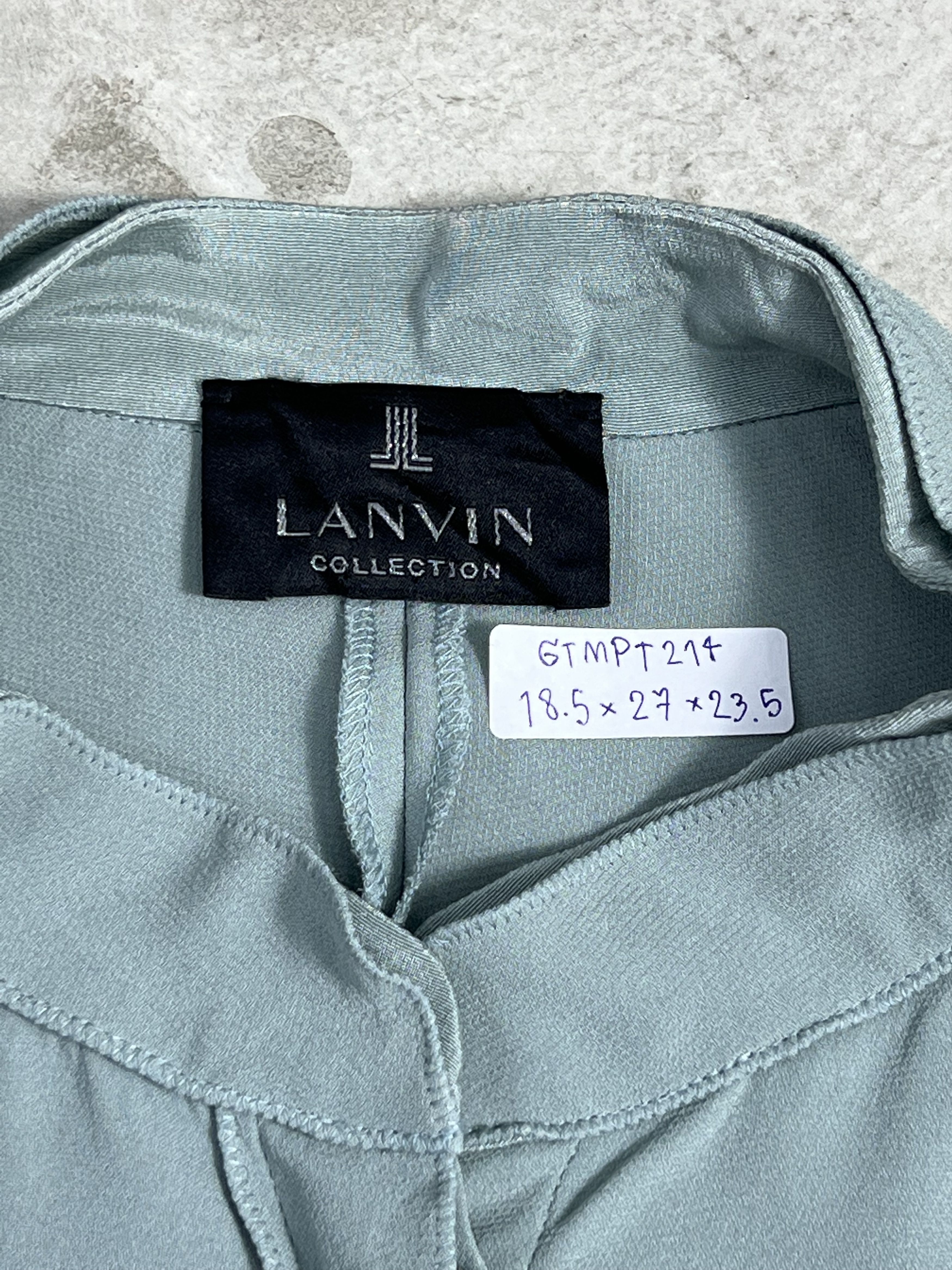 Lanvin Lanvin Collection Button Up Shirt GTMPT214 Size S / US 4 / IT 40 - 2 Thumbnail