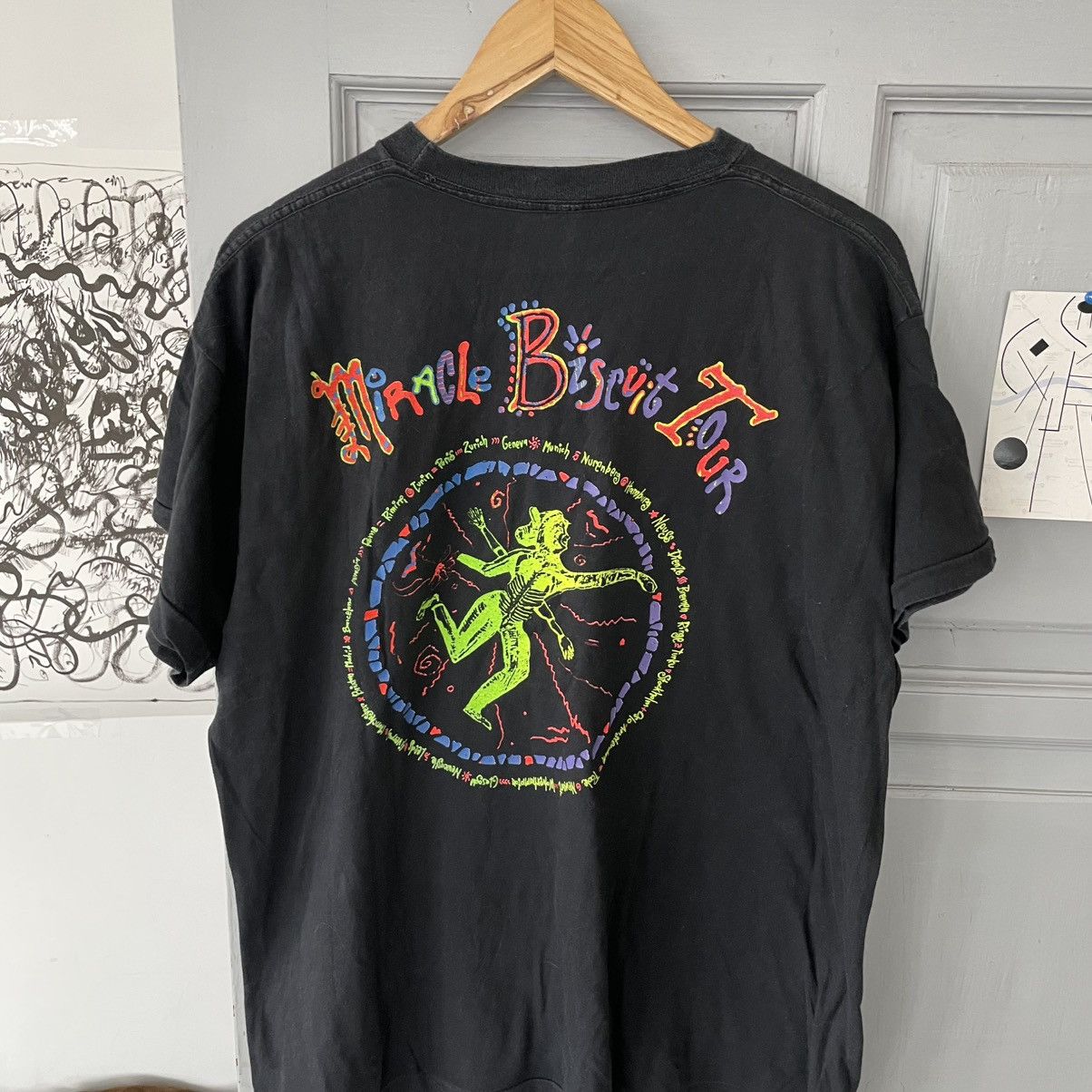 Band Tees × Vintage Vintage 1991 Living Colour Rare Band T-Shirt Size US L / EU 52-54 / 3 - 4 Thumbnail