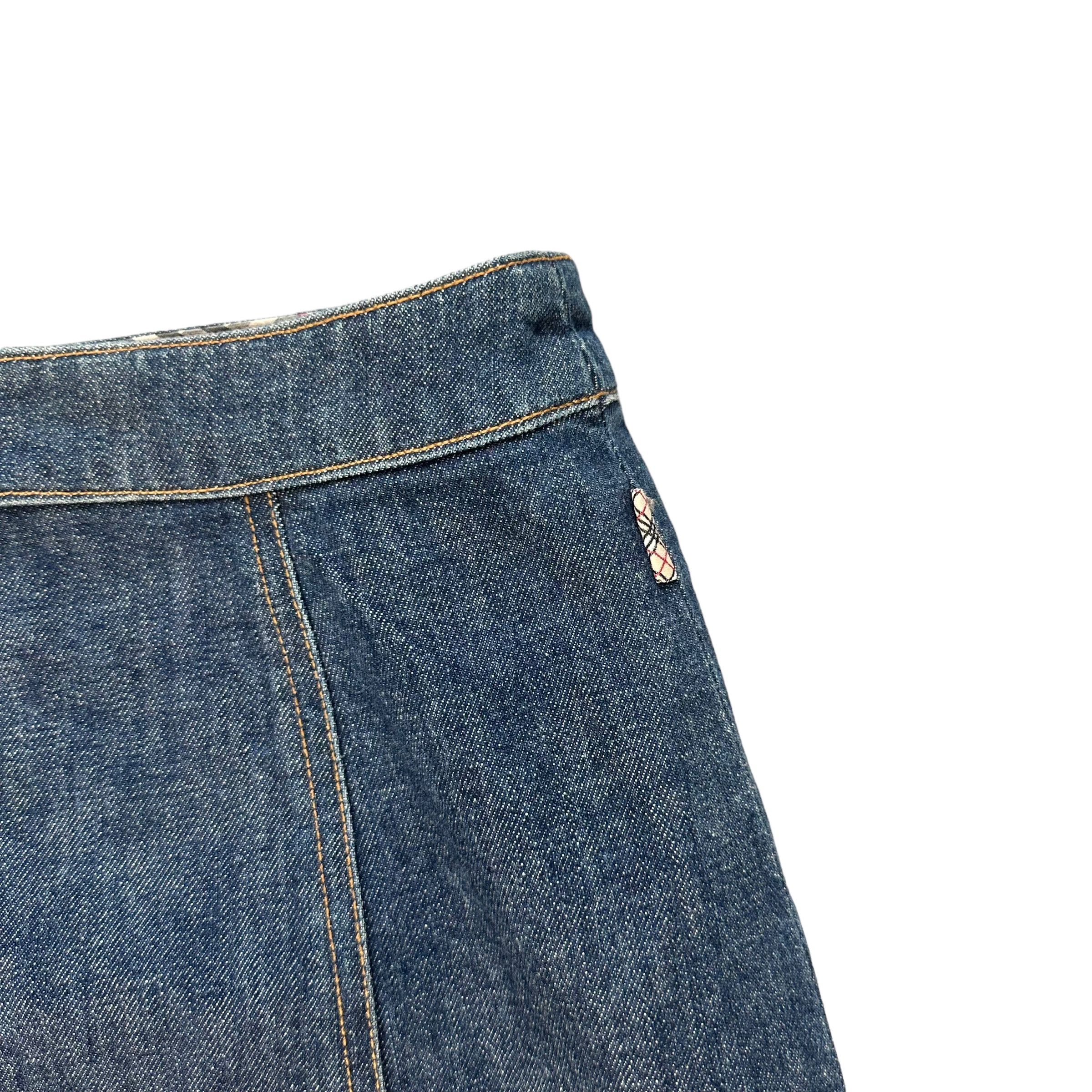 Burberry BURBERRY LONDON JEANS MINI SKIRTS #8654-019 Size 28" / US 6 / IT 42 - 11 Thumbnail