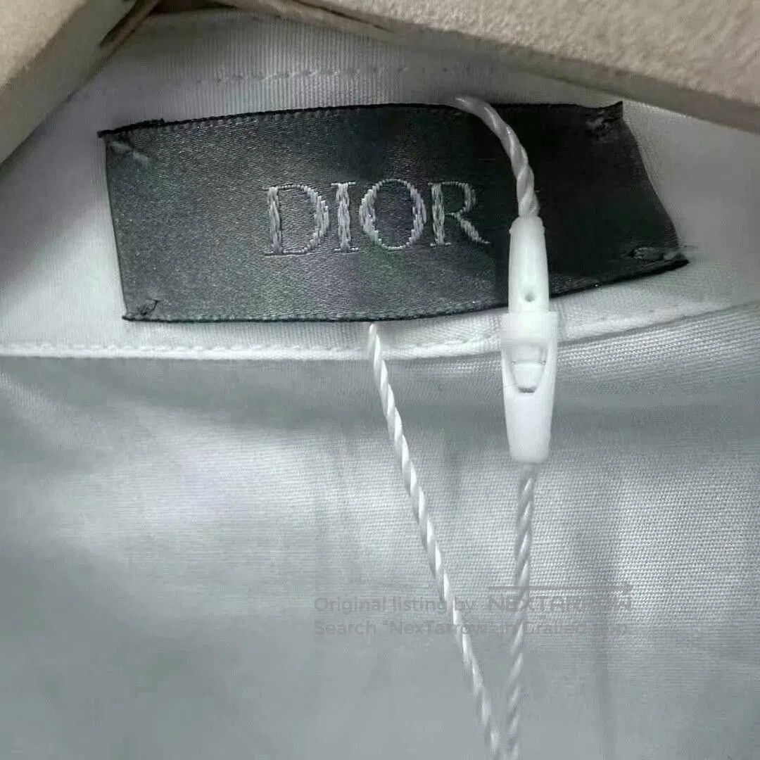 Dior Dior Embroidered Pocket Long Sleeve Shirt. Size US L / EU 52-54 / 3 - 3 Thumbnail