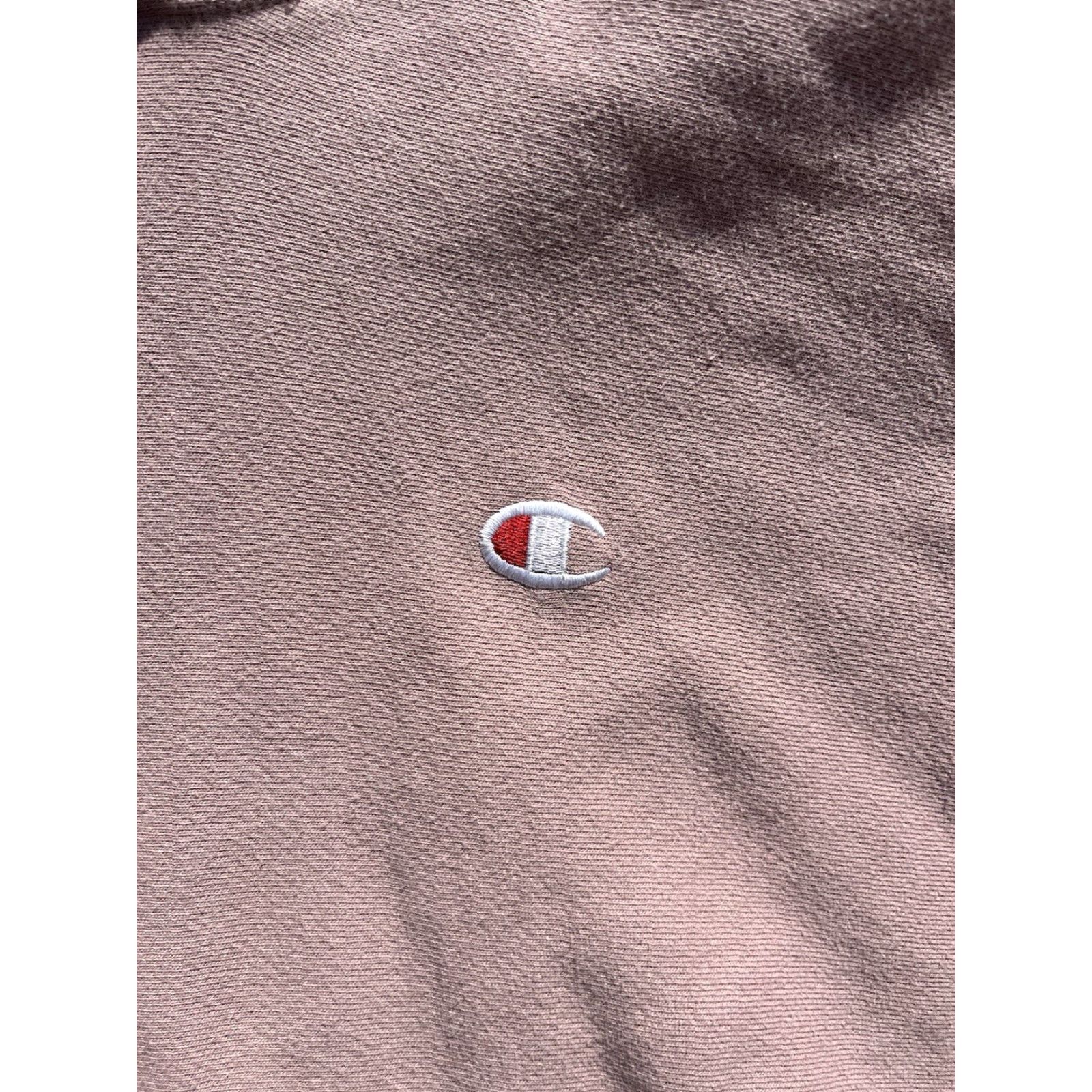 Champion Champion Sweatshirt Men Shirt Regular Medium Pink Maeve Solid Logo Heavyweight Streetwear City Modern 90s/2000s Gym Outdoor Size US M / EU 48-50 / 2 - 2 Thumbnail
