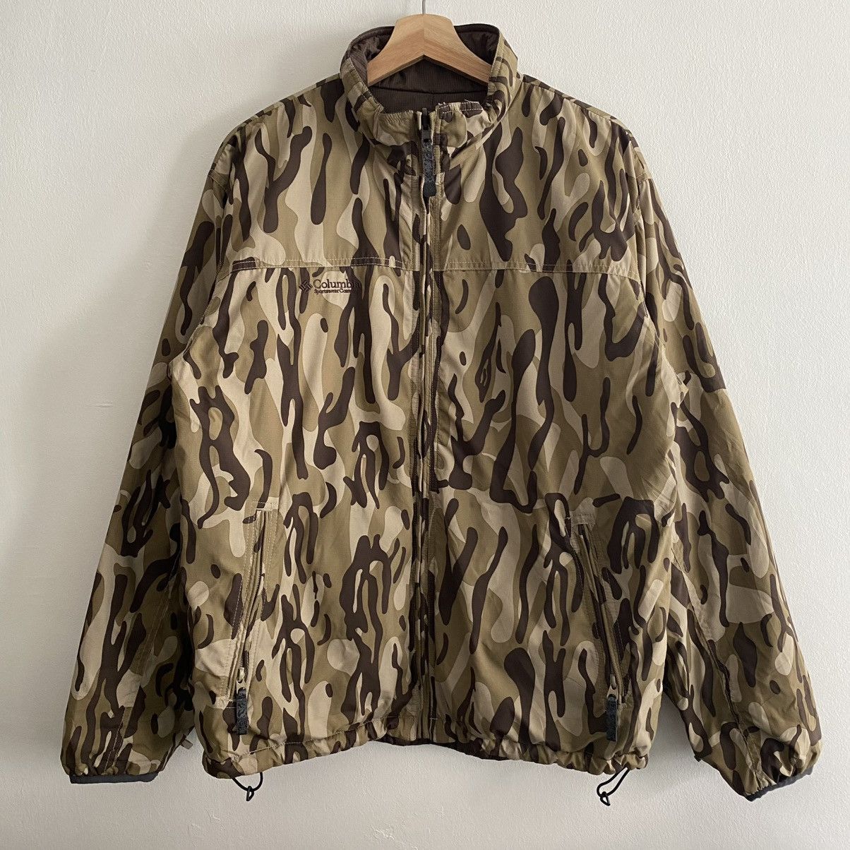 Columbia Columbia Camouflage Reversible Puffer Jacket Size US L / EU 52-54 / 3 - 1 Thumbnail