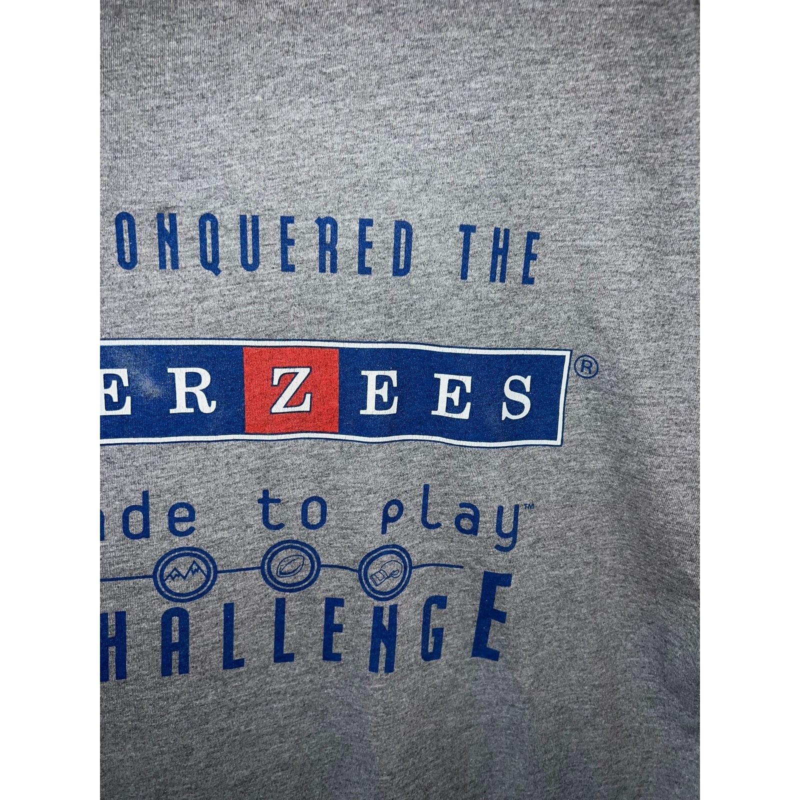 Jerzees Vintage Jerzees Made To Play Challenge Shirt Promo Tee XL Size US XL / EU 56 / 4 - 7 Thumbnail