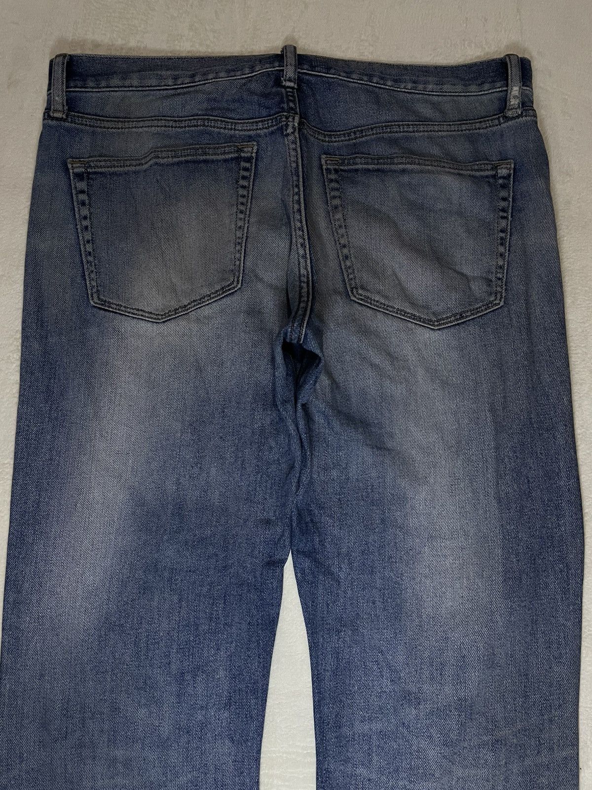 Uniqlo Vintage Japanese Brand Distress Mudwash Denim Jeans Size US 36 / EU 52 - 11 Thumbnail