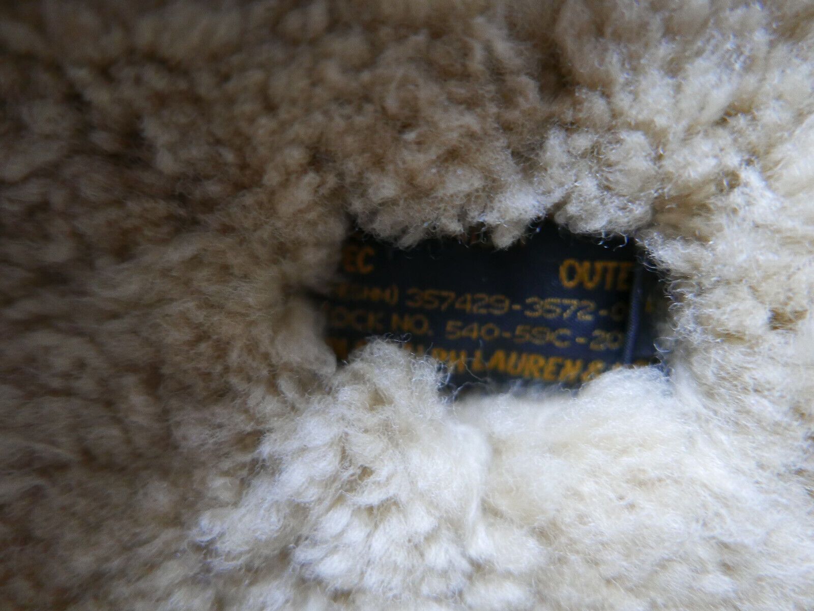 Polo Ralph Lauren Polo Ralph Lauren Jacket Shearling Leather Brown Aviator M Size US M / EU 48-50 / 2 - 4 Thumbnail