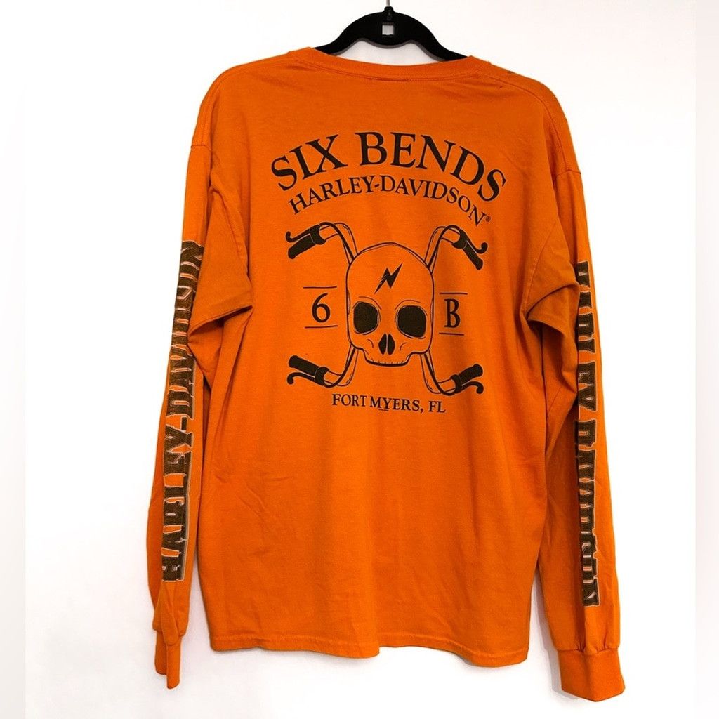 Harley Davidson Harley-Davidson Long Sleeve Tee Six Bends Florida Large Size US L / EU 52-54 / 3 - 2 Thumbnail