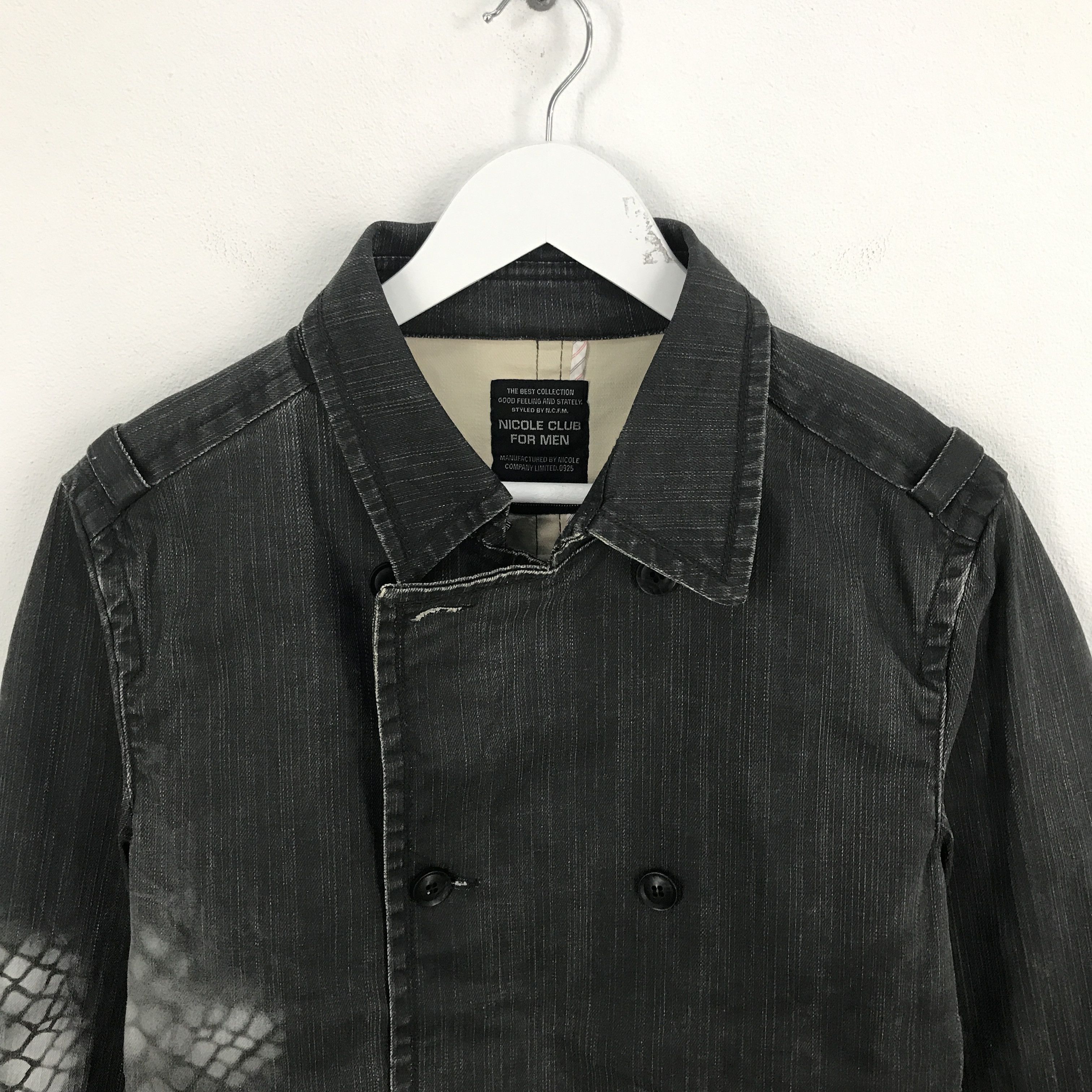 Japanese Brand × Nicole Club Vintage Nicole Club Denim Button Jacket Size US S / EU 44-46 / 1 - 2 Thumbnail