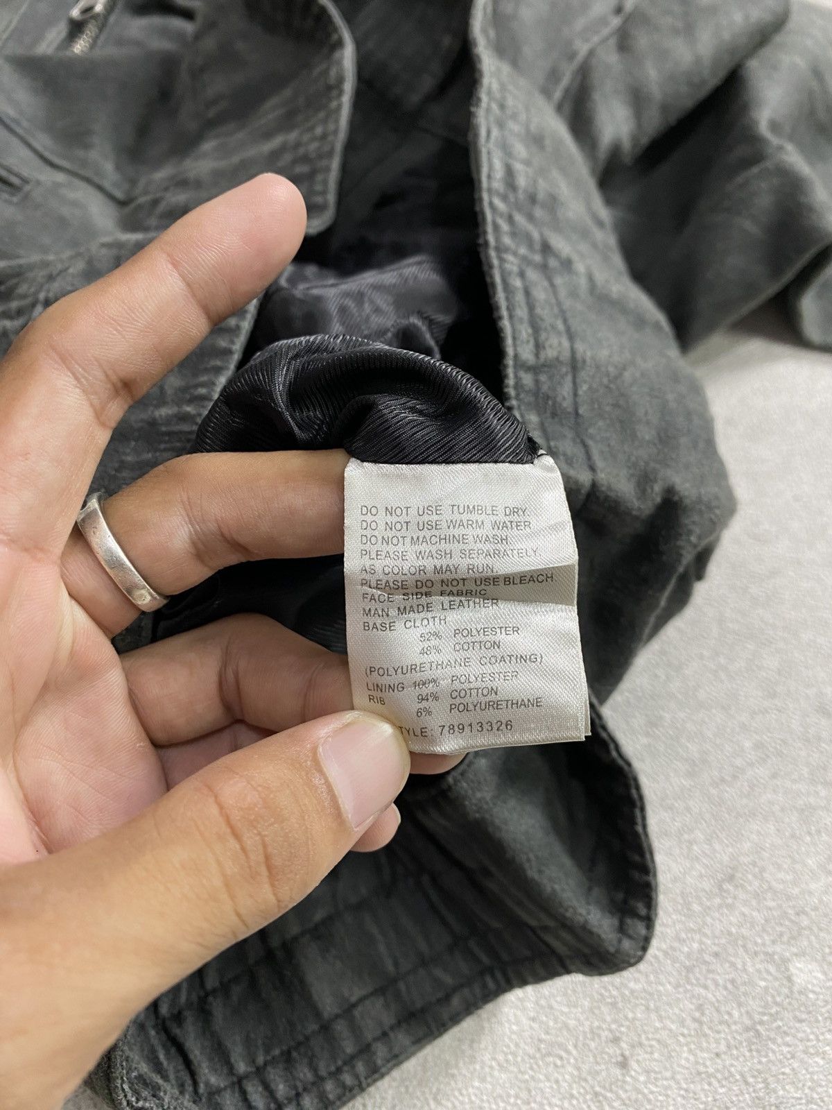 If Six Was Nine 2000s Rick Owens Style Double Zipper Biker jacket Size US M / EU 48-50 / 2 - 6 Thumbnail