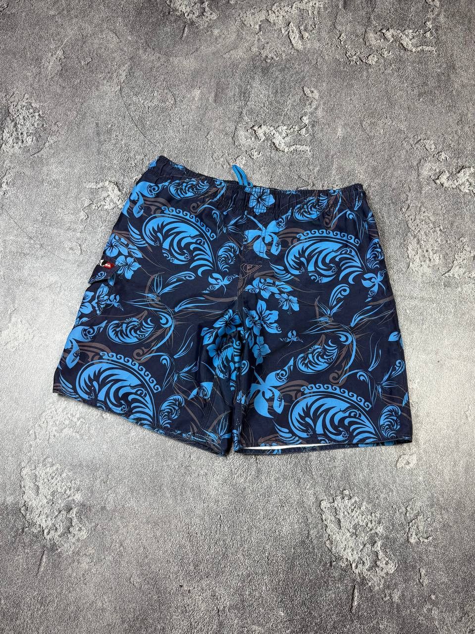 Quiksilver Y2K Quiksilver Tropic Blue Shorts Surf 2000s Size US 33 - 2 Thumbnail