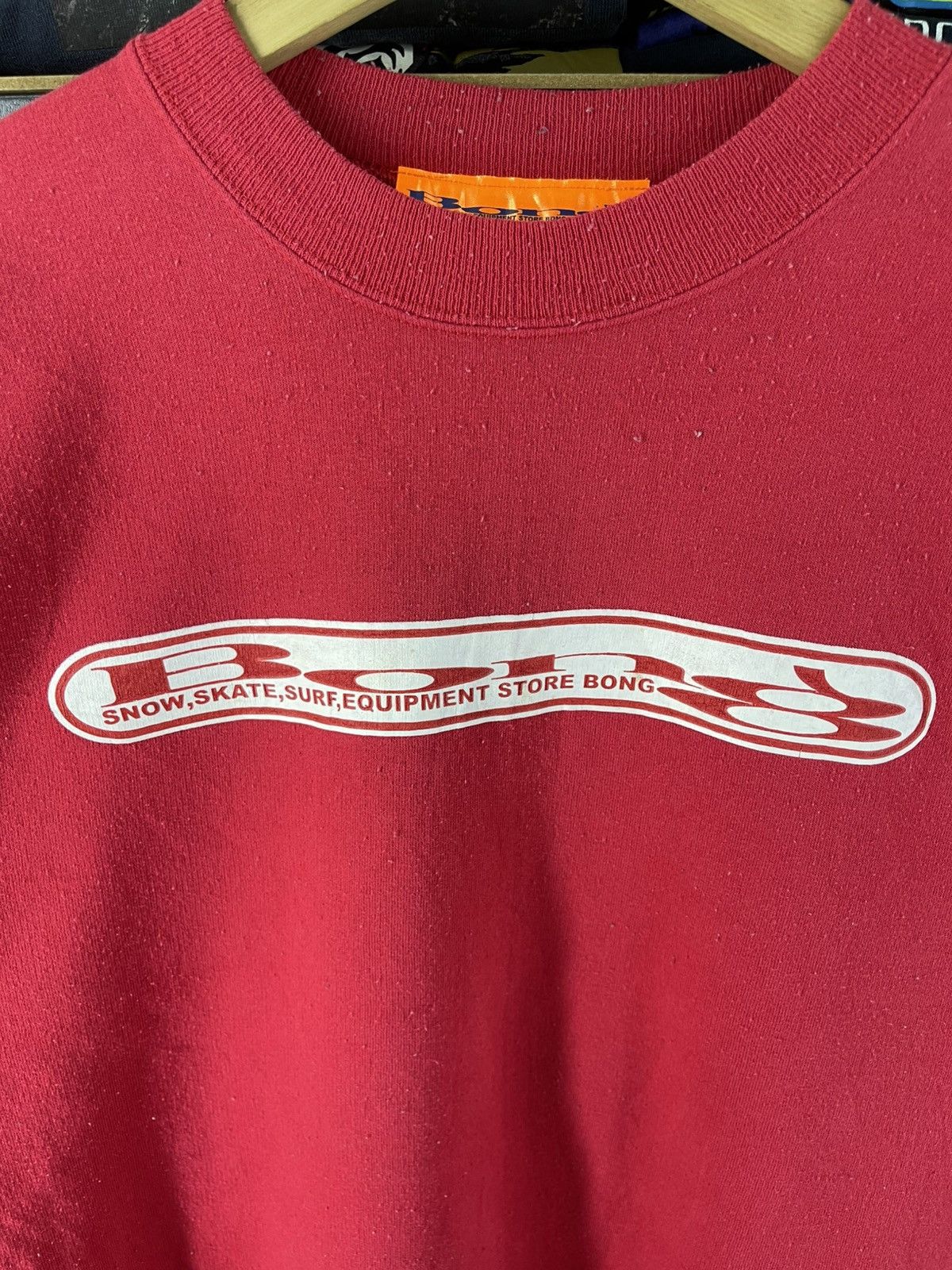 Vintage Vintage Bong Snow Skate Surf Equipment Store Bong Sweatshirt Size US L / EU 52-54 / 3 - 3 Thumbnail