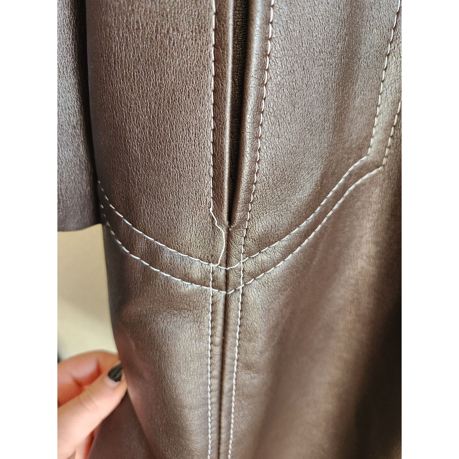 Unknown London Vintage 90's Meier & Frank Co. Women's Trench Coat- 10 Size L / US 10 / IT 46 - 6 Thumbnail
