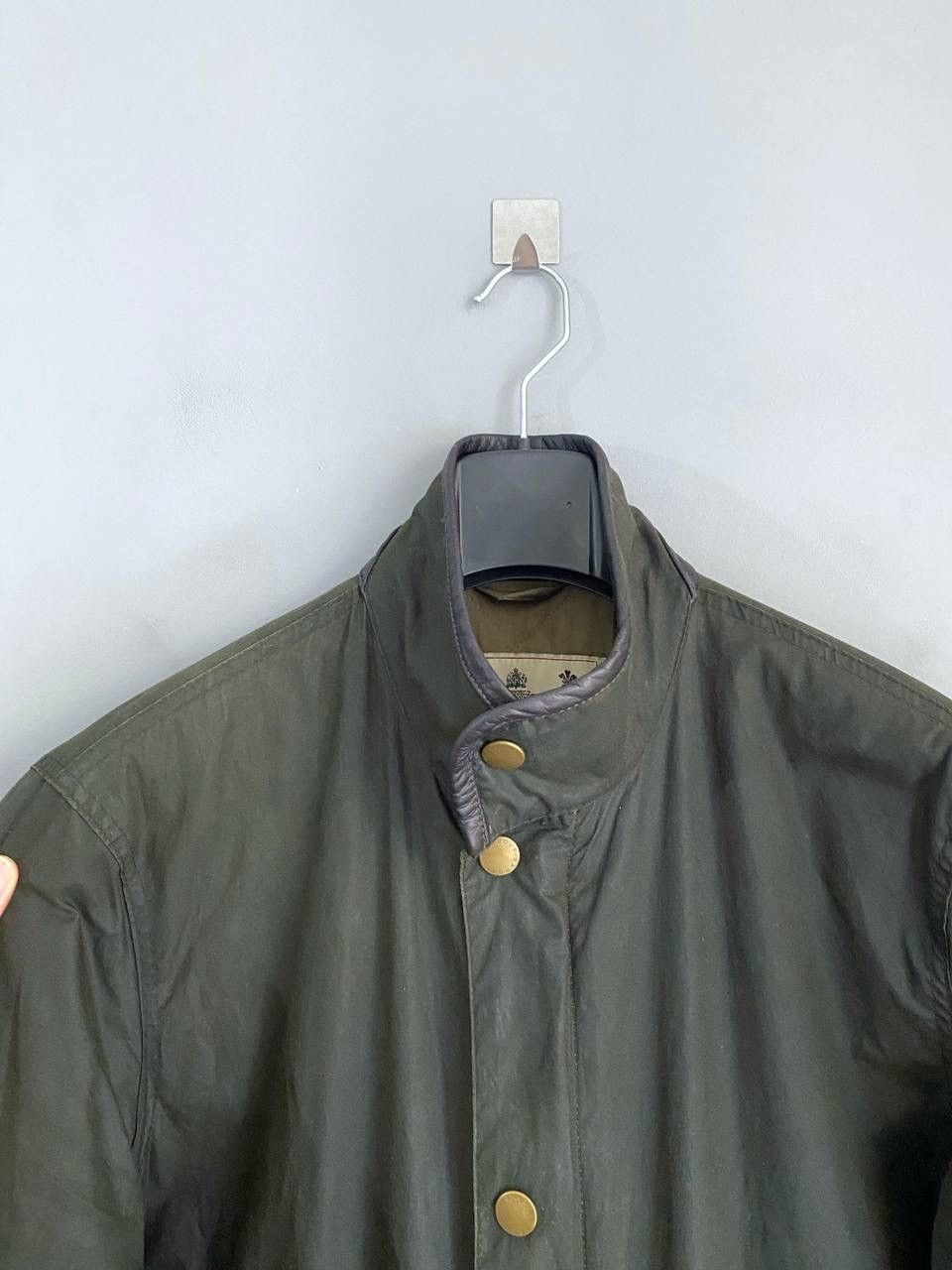 Barbour Barbour Retail Pretsbury Men's Green Waxed Jacket, Size M Size US M / EU 48-50 / 2 - 4 Thumbnail
