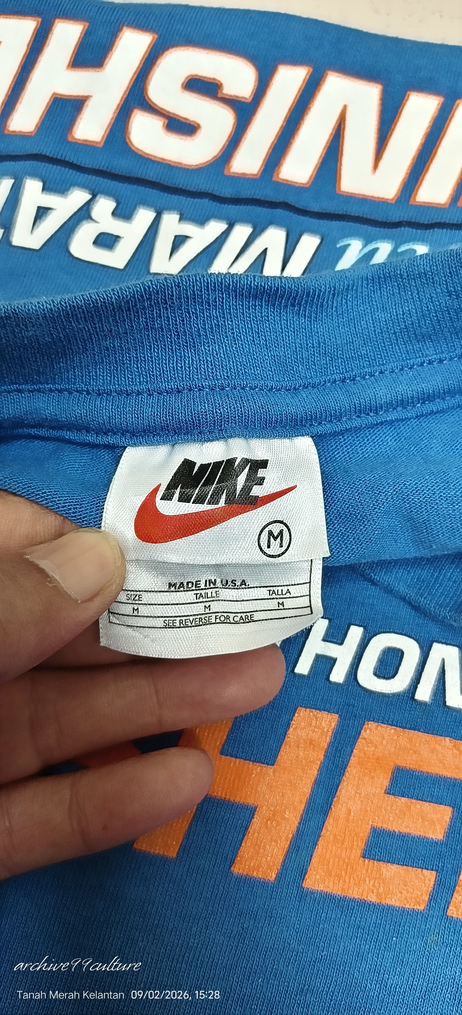 Nike VINTAGE 90s Nike Honolulu Marathon 1998 Finisher USA Size US M / EU 48-50 / 2 - 3 Thumbnail