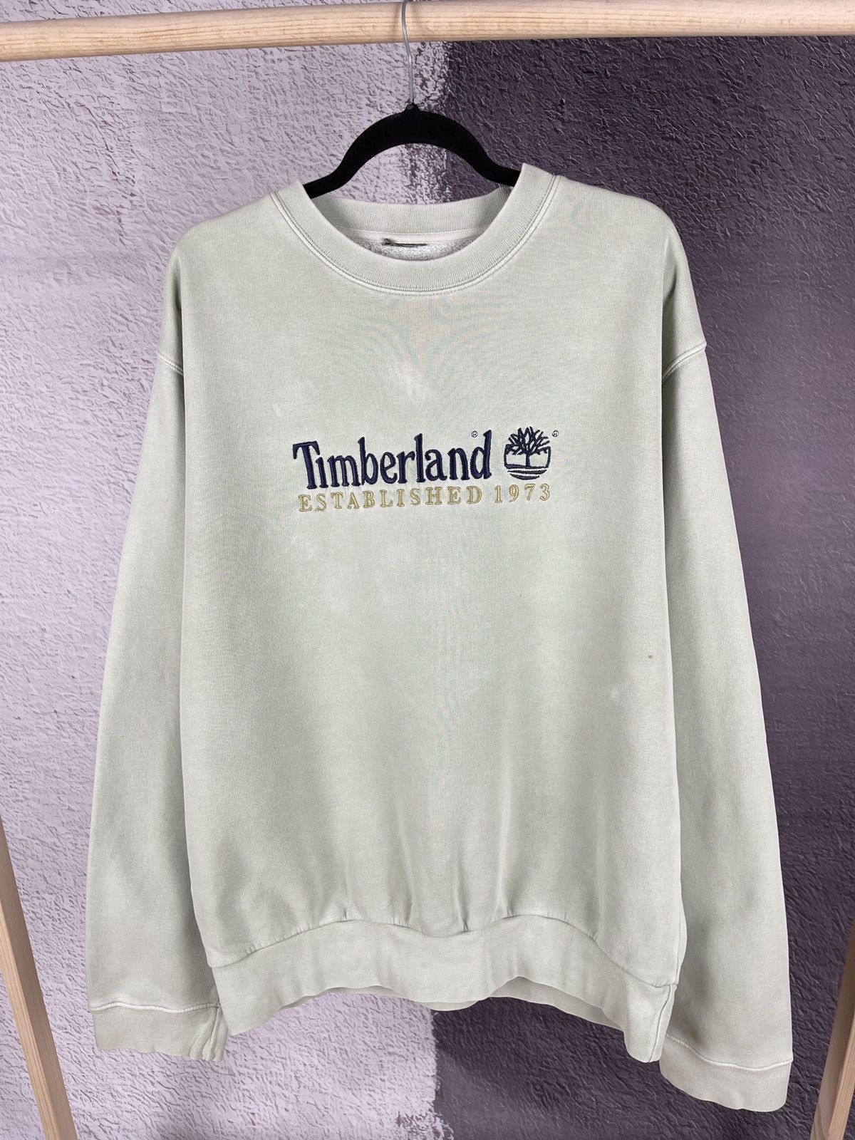 Timberland Timberland vintage big embroidered logo sweatshirt Size US XXL / EU 58 / 5 - 2 Thumbnail