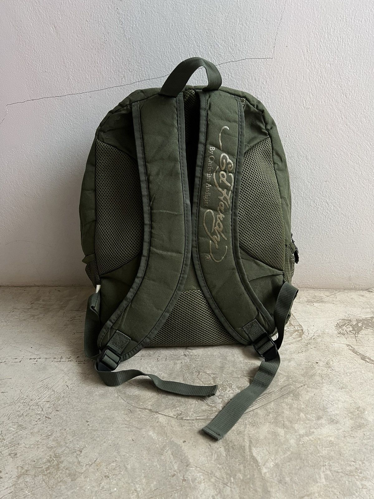Ed Hardy × Vintage SOLD* Y2k Ed Hardy Backpack Size ONE SIZE - 6 Thumbnail