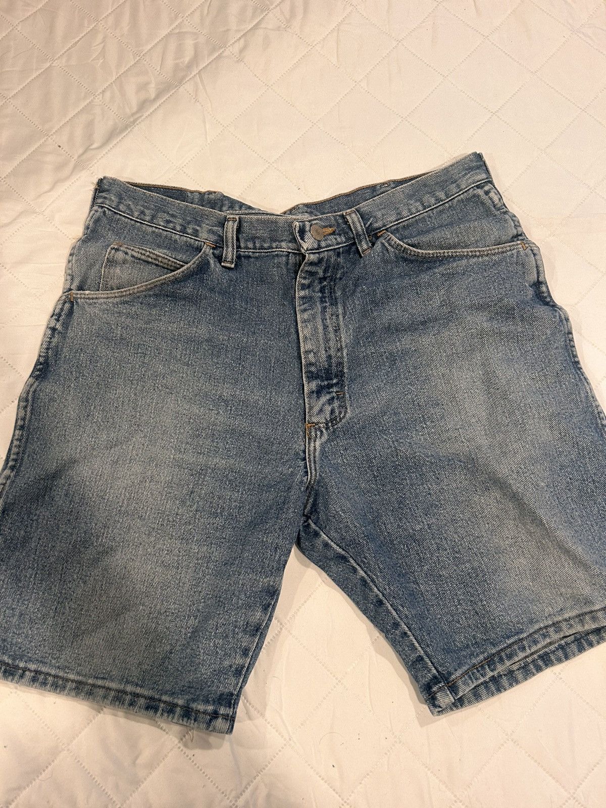 Vintage × Wrangler Wrangler jorts Size US 31 - 1 Thumbnail