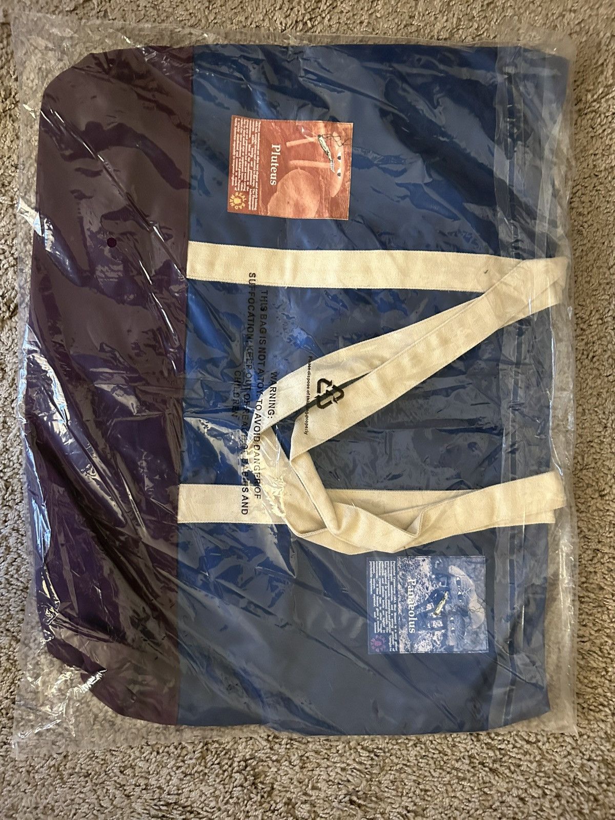 Real Bad Man NWT Real Bad Man Tote Bag NavyOS Size ONE SIZE - 1 Thumbnail