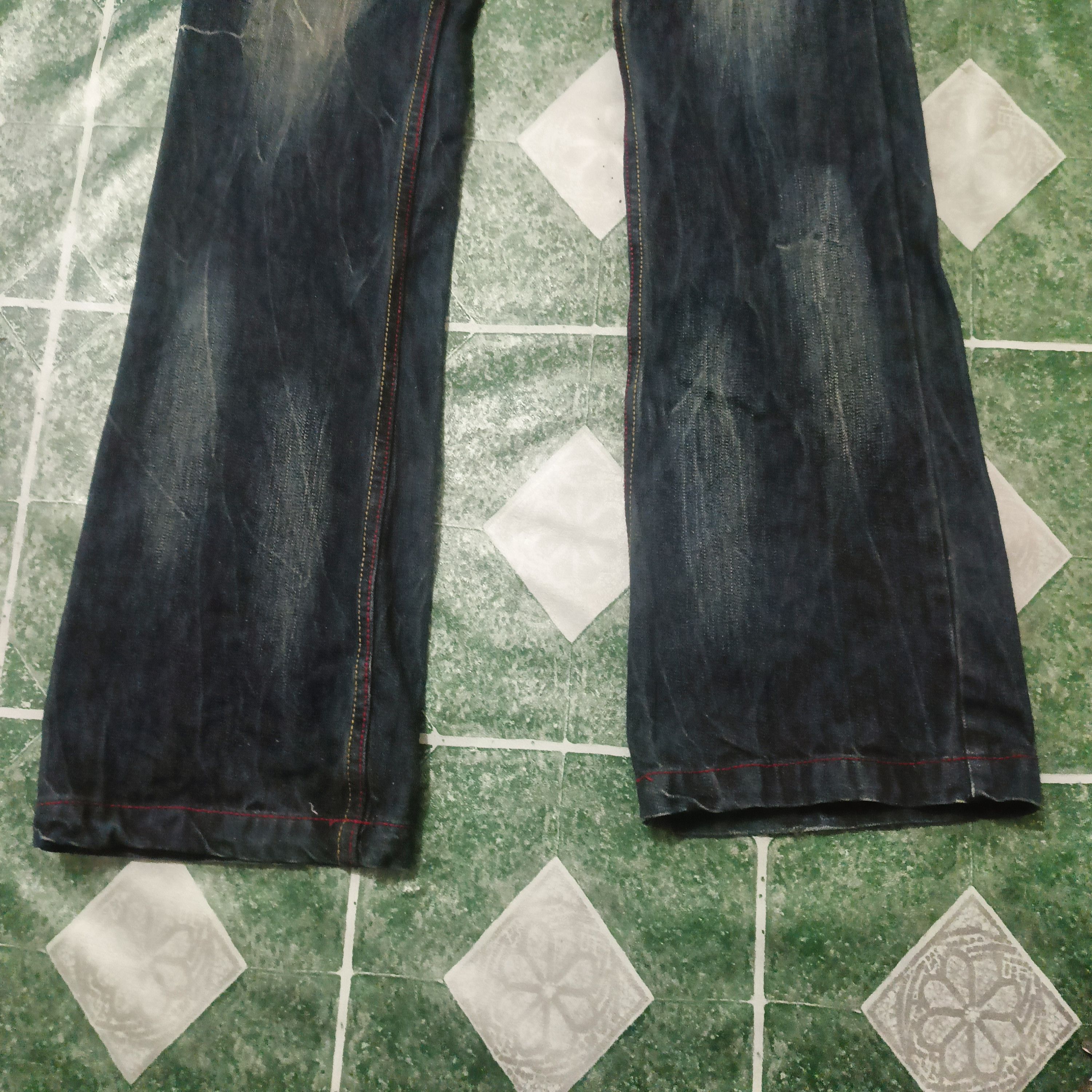 If Six Was Nine Roy 310 flared distressed bootcut jeans Size US 29 - 10 Thumbnail