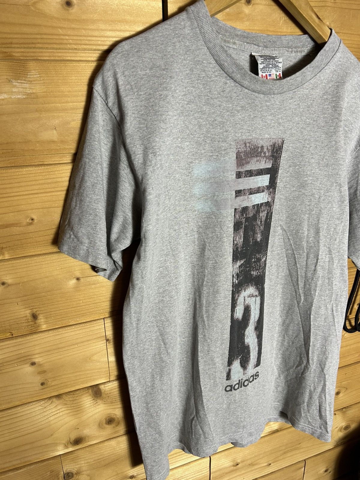 Adidas Vintage Adidas Graphic Tee Size US S / EU 44-46 / 1 - 2 Thumbnail