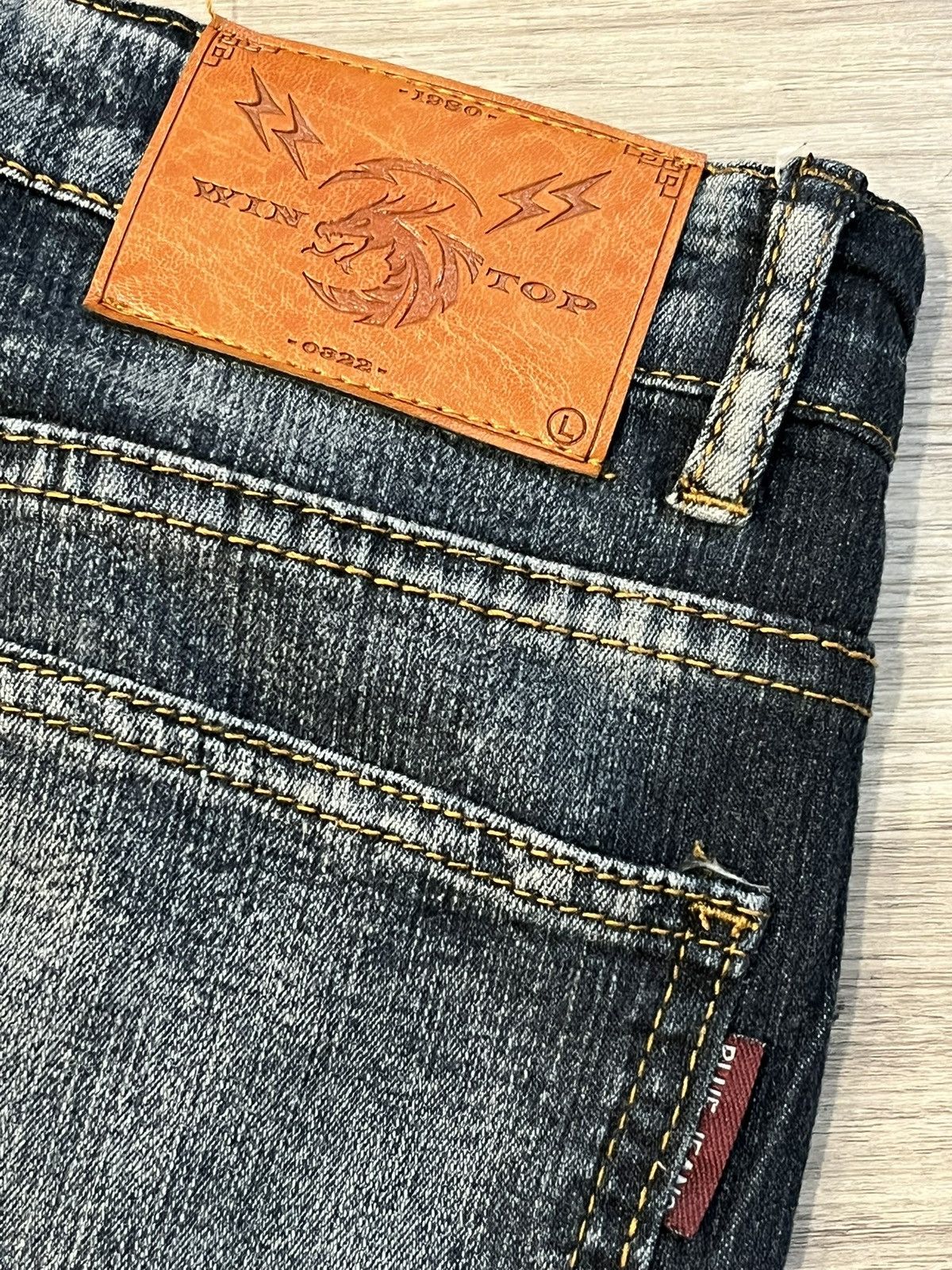 Japanese Brand Vintage Y2K Japanese Brand Denim Shorts Size US 36 / EU 52 - 4 Thumbnail