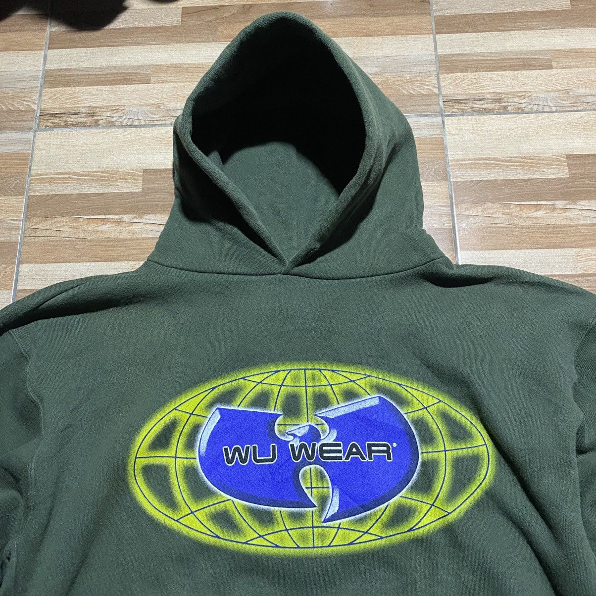 Vintage × Wu-Tang Clan 90'Wu Wear Wutang "Globe Tang Clan" Made in USA Size US XL / EU 56 / 4 - 2 Thumbnail