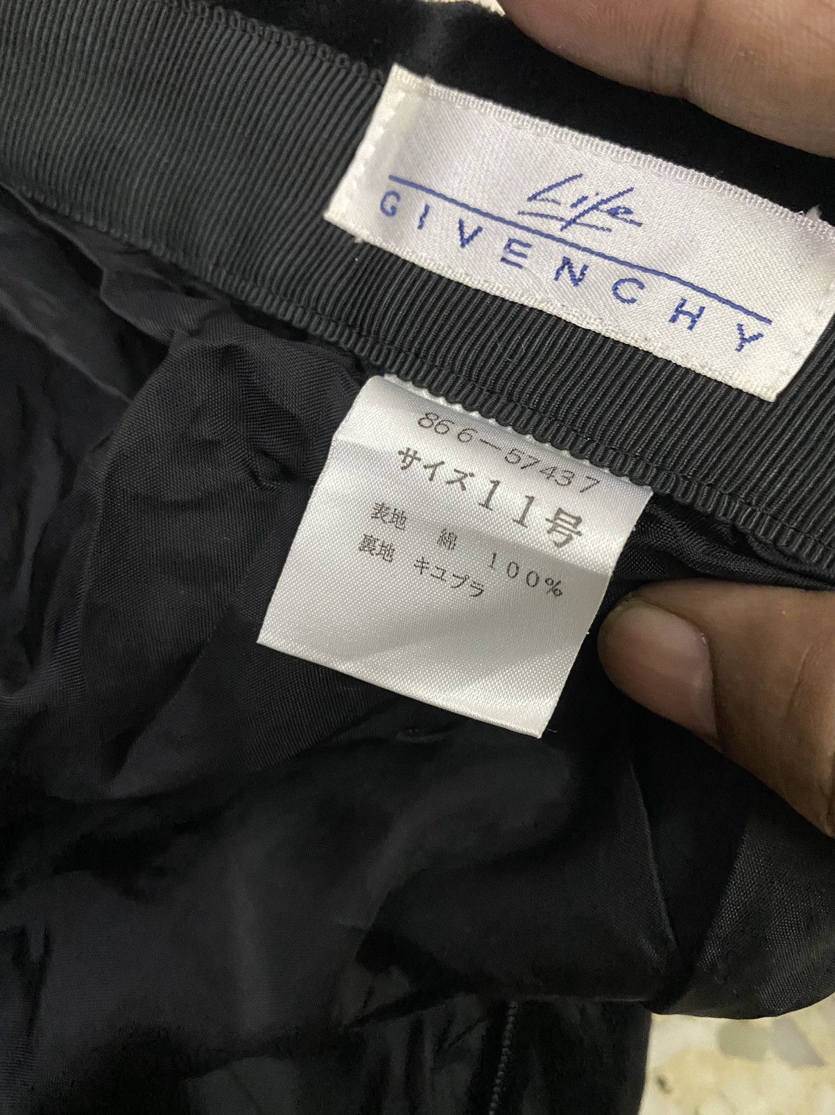 Givenchy × Velvet Vintage Givenchy Life Hight Waist Velvet Pant Size 25" / US 0 / IT 36 - 6 Thumbnail