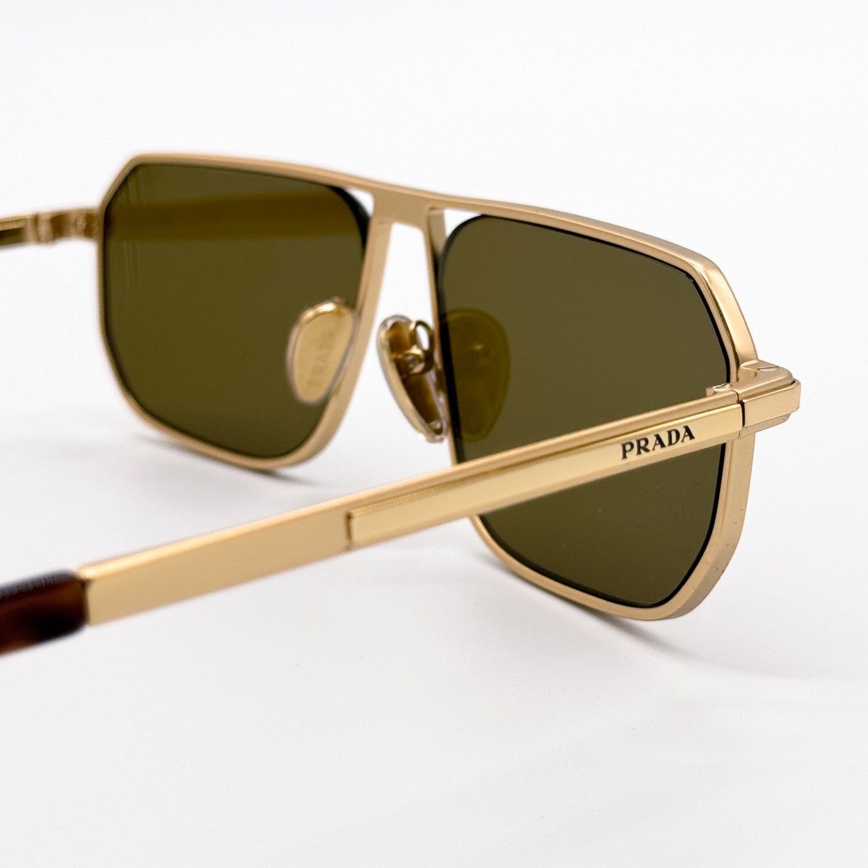 Prada NEW PRADA PRA53S 1BK01T UNISEX SUNGLASSES SPR A53 1BK01T Size ONE SIZE - 8 Thumbnail