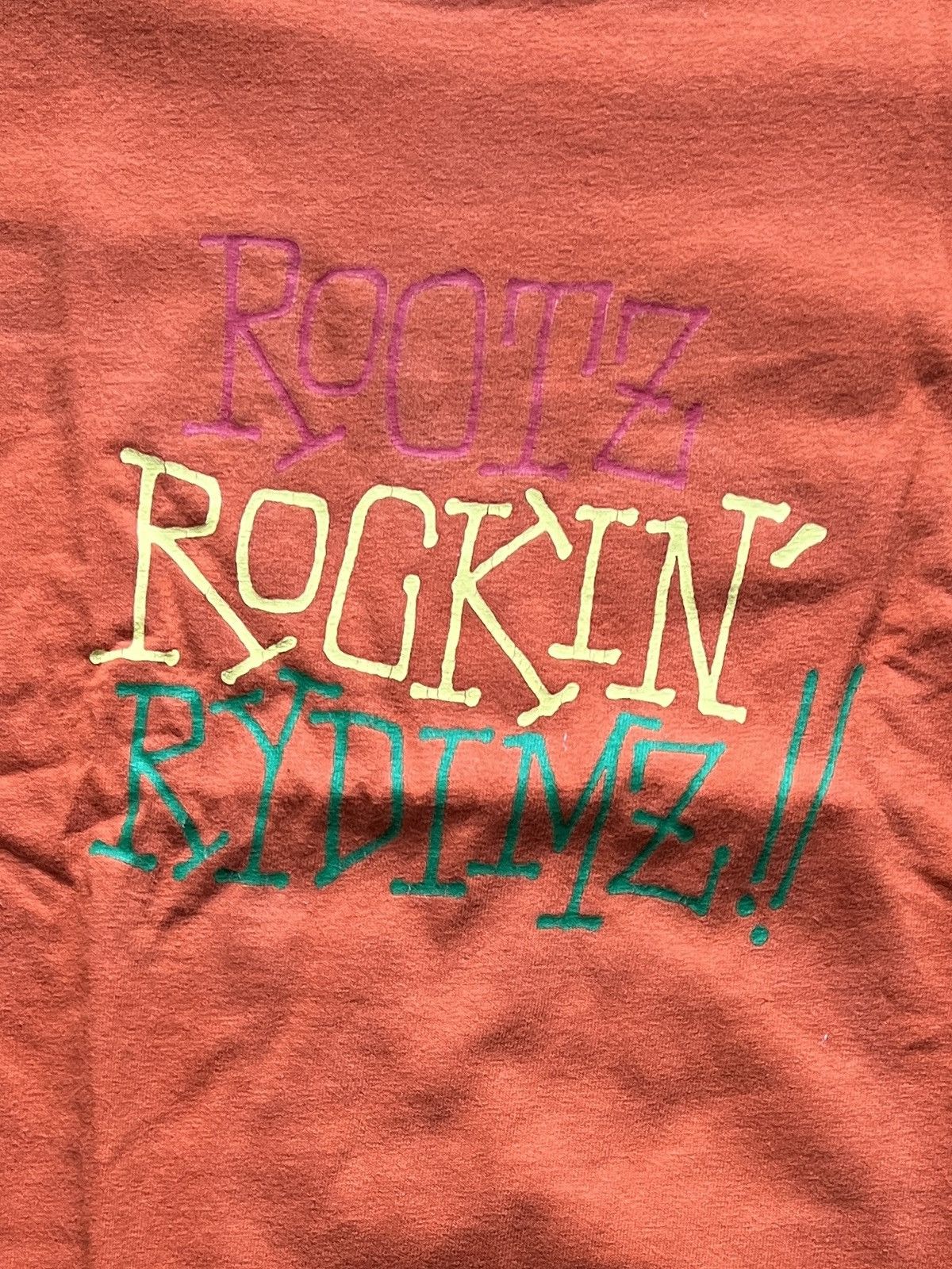 Stussy Stussy OG Roots Rockin Rydimz Tee – 90s USA made Size US L / EU 52-54 / 3 - 5 Thumbnail
