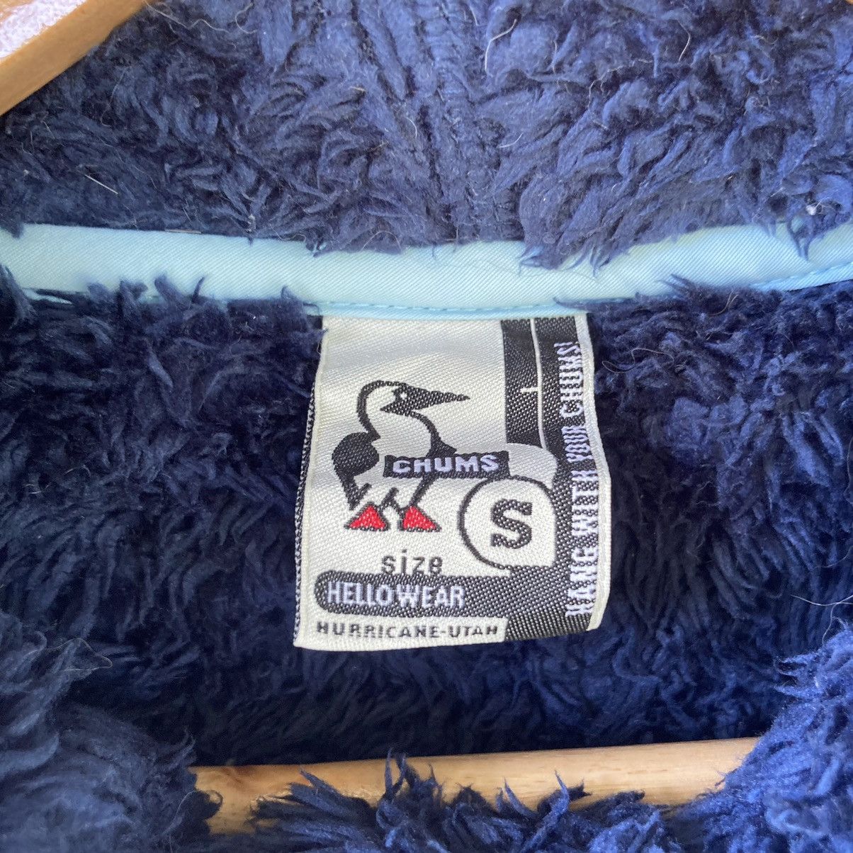 Chums Rare Vintage Chums Blue Full Zip Fleece / Winter Fleece Size US S / EU 44-46 / 1 - 5 Thumbnail