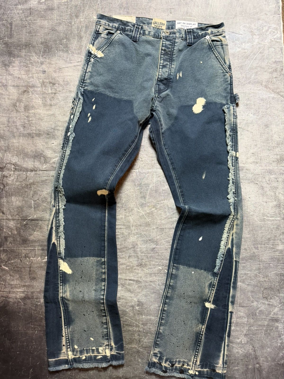 Gallery Dept. Gallery Dept. LA Flare Carpenter Pants in Navy Size US 33 - 1 Thumbnail