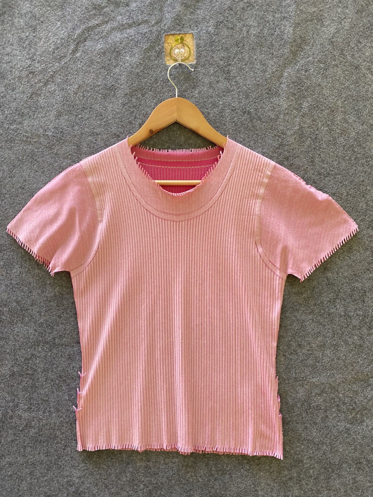 Pleats Please Issey Miyake Vintage pleats please by issey miyake short sleeve Size S / US 4 / IT 40 - 1 Thumbnail