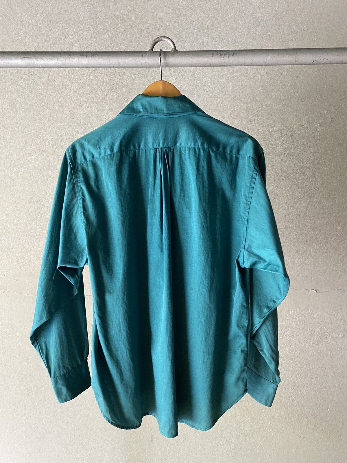 Kenzo KENZO Vintage turquoise green blouse Size M / US 6-8 / IT 42-44 - 7 Thumbnail